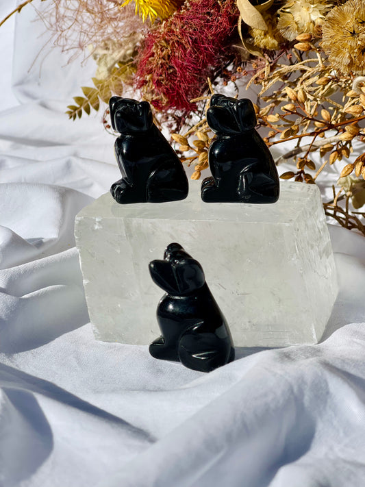 Black Obsidian Dog