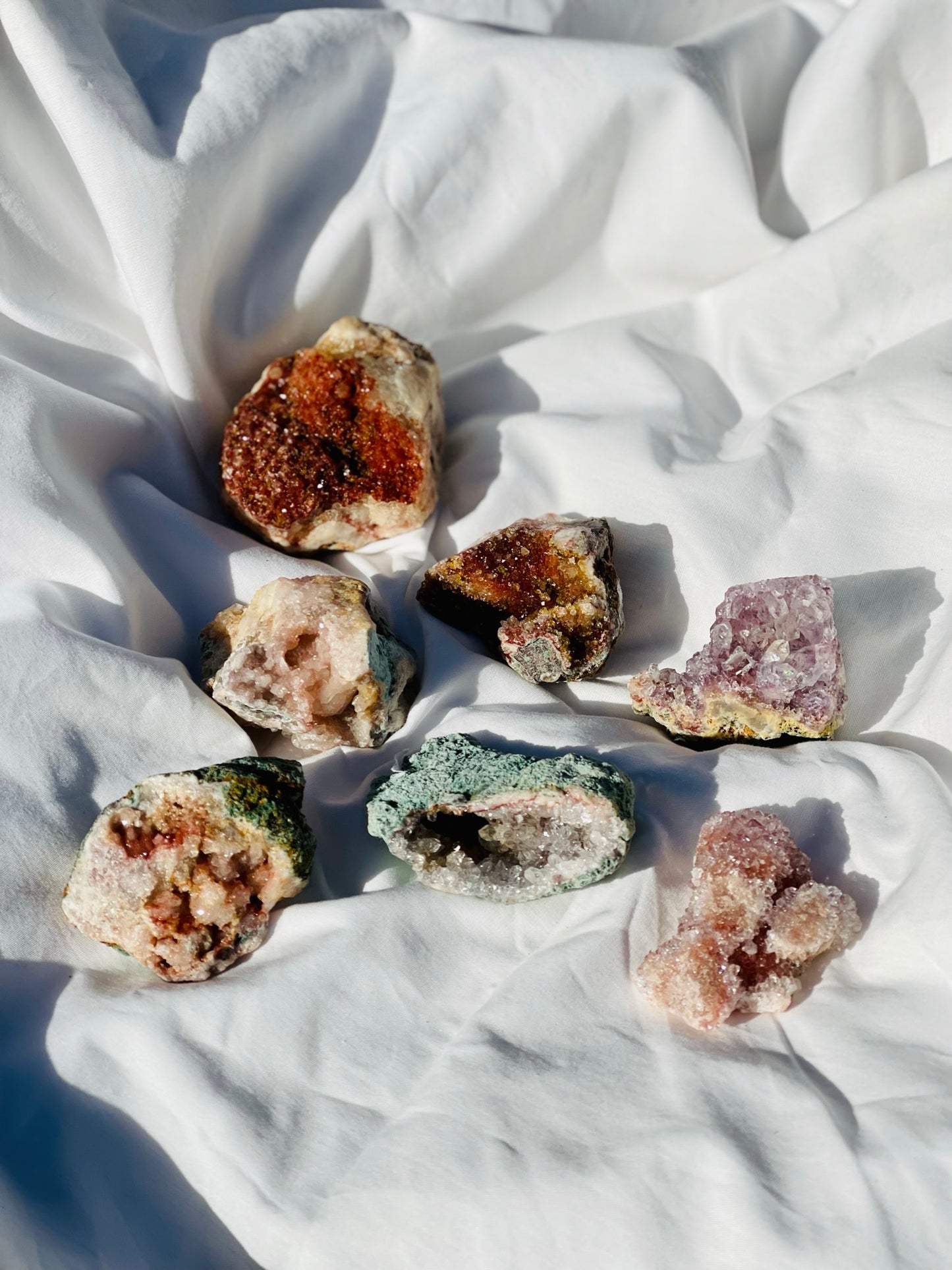 Pink Amethyst Raw Pieces