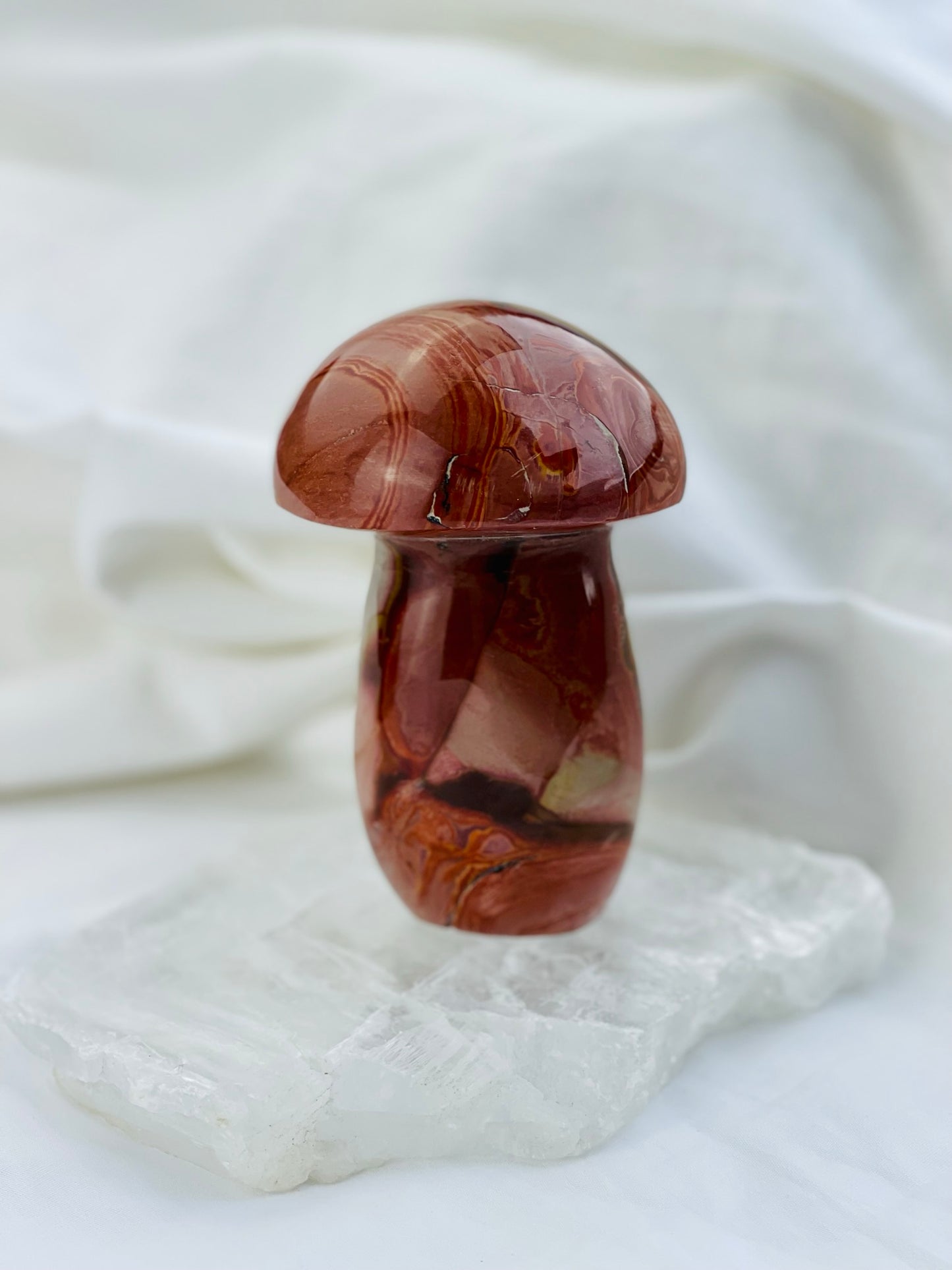 Polychrome Jasper Mushroom
