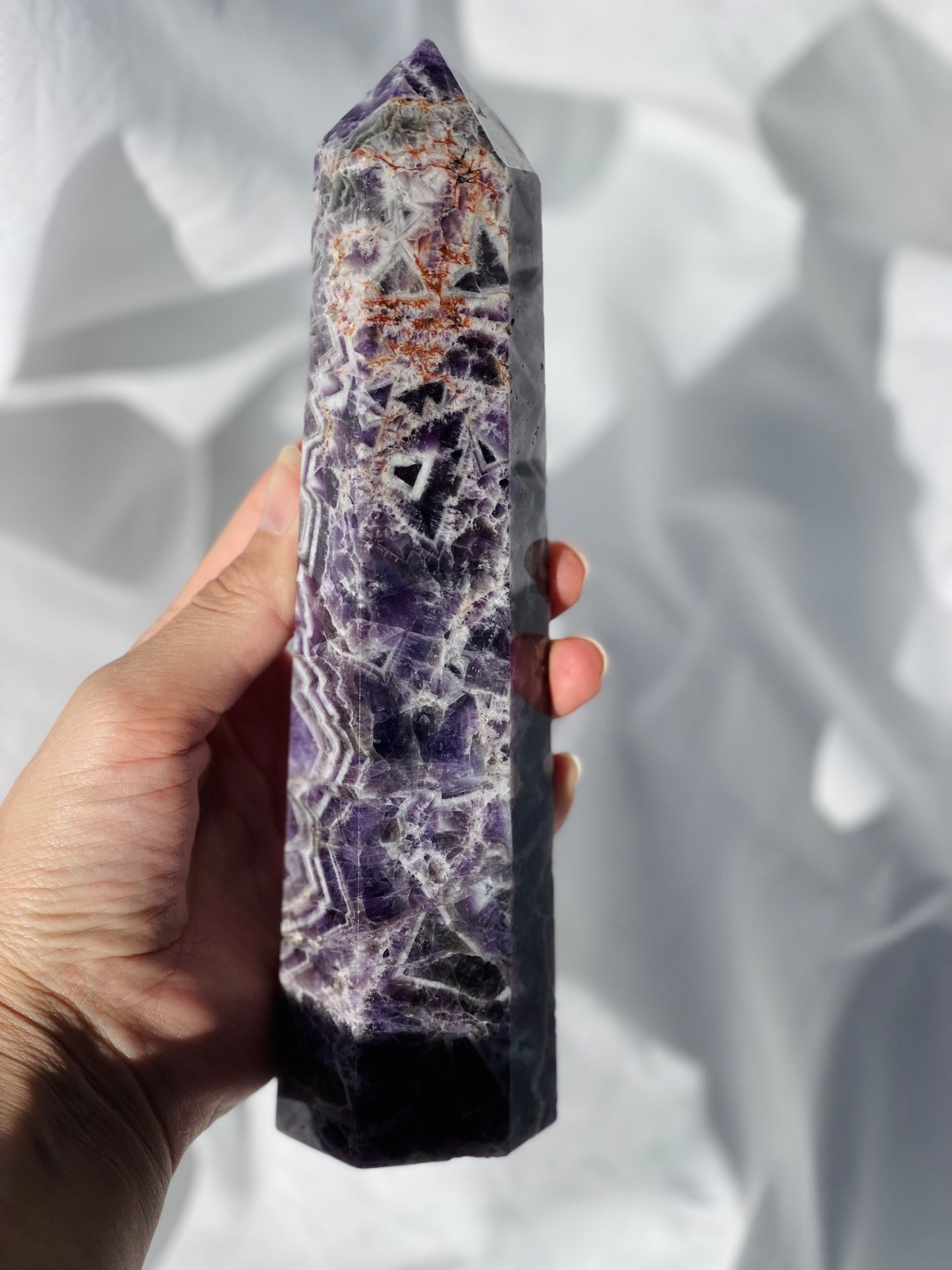 Chevron Amethyst Point