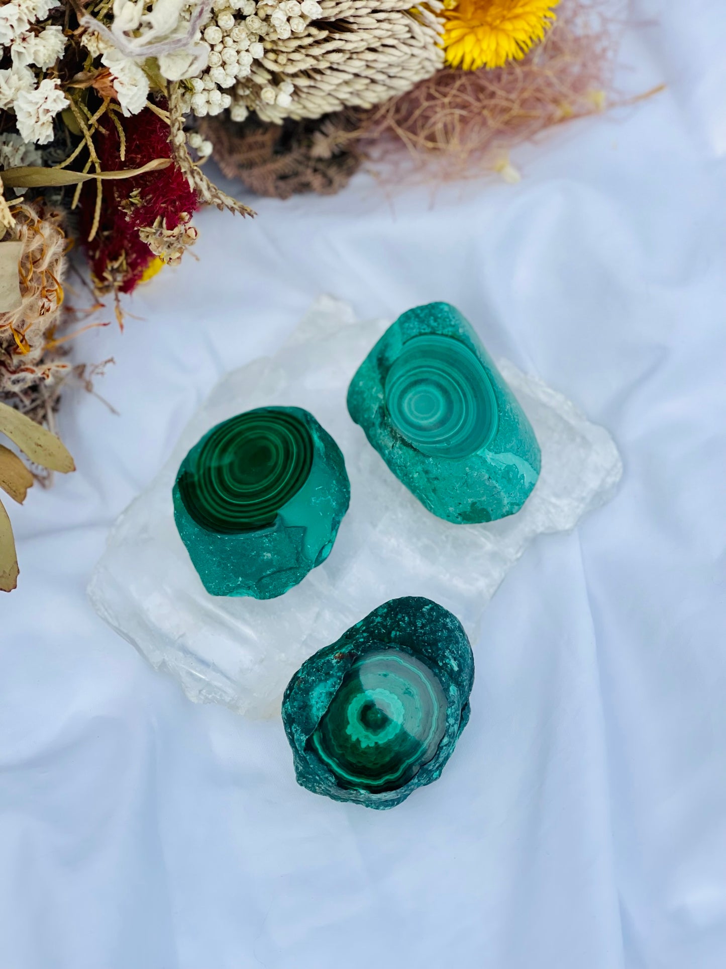 Malachite Polished Top