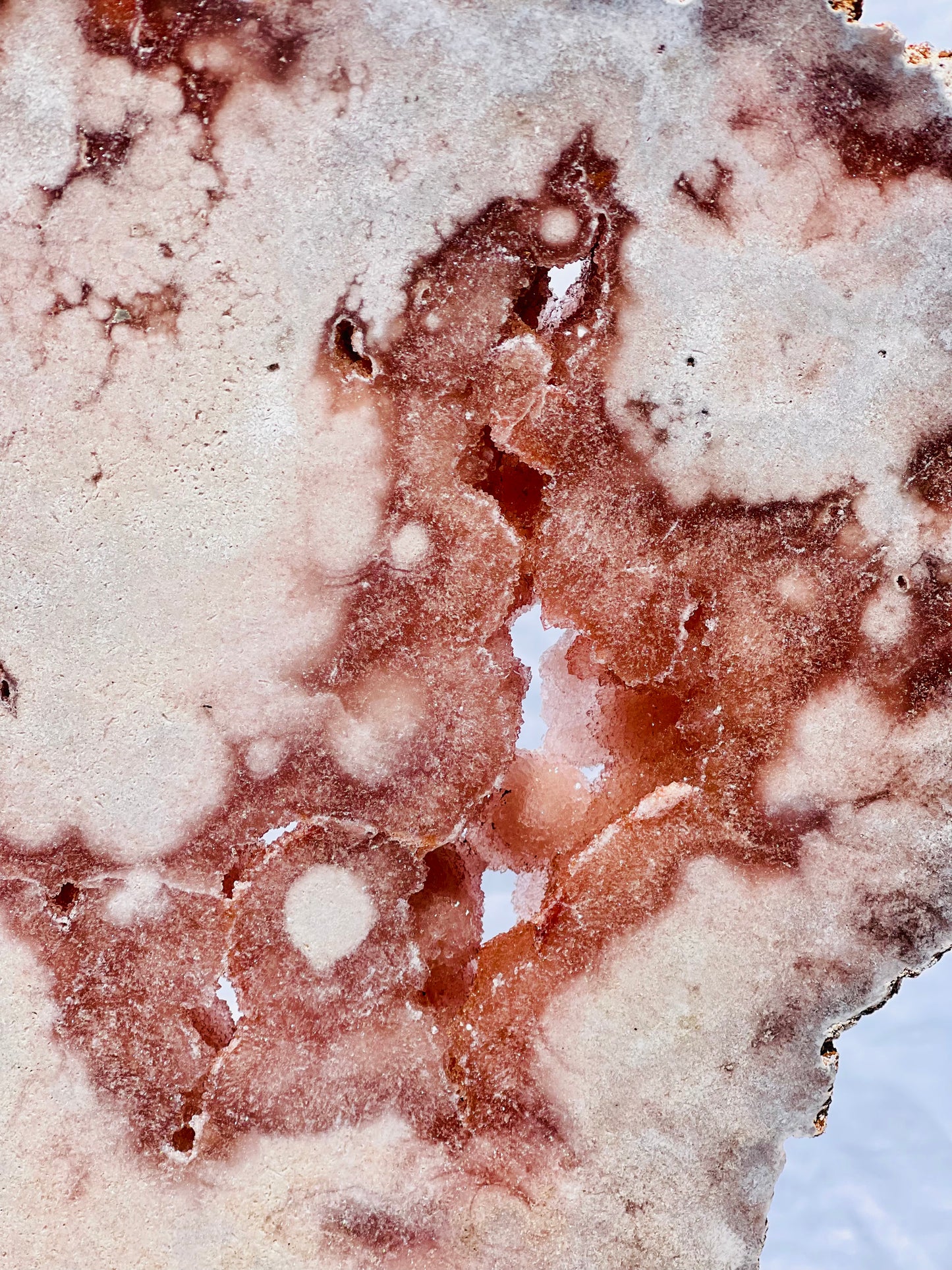 Brazilian Pink Amethyst Slab - Large