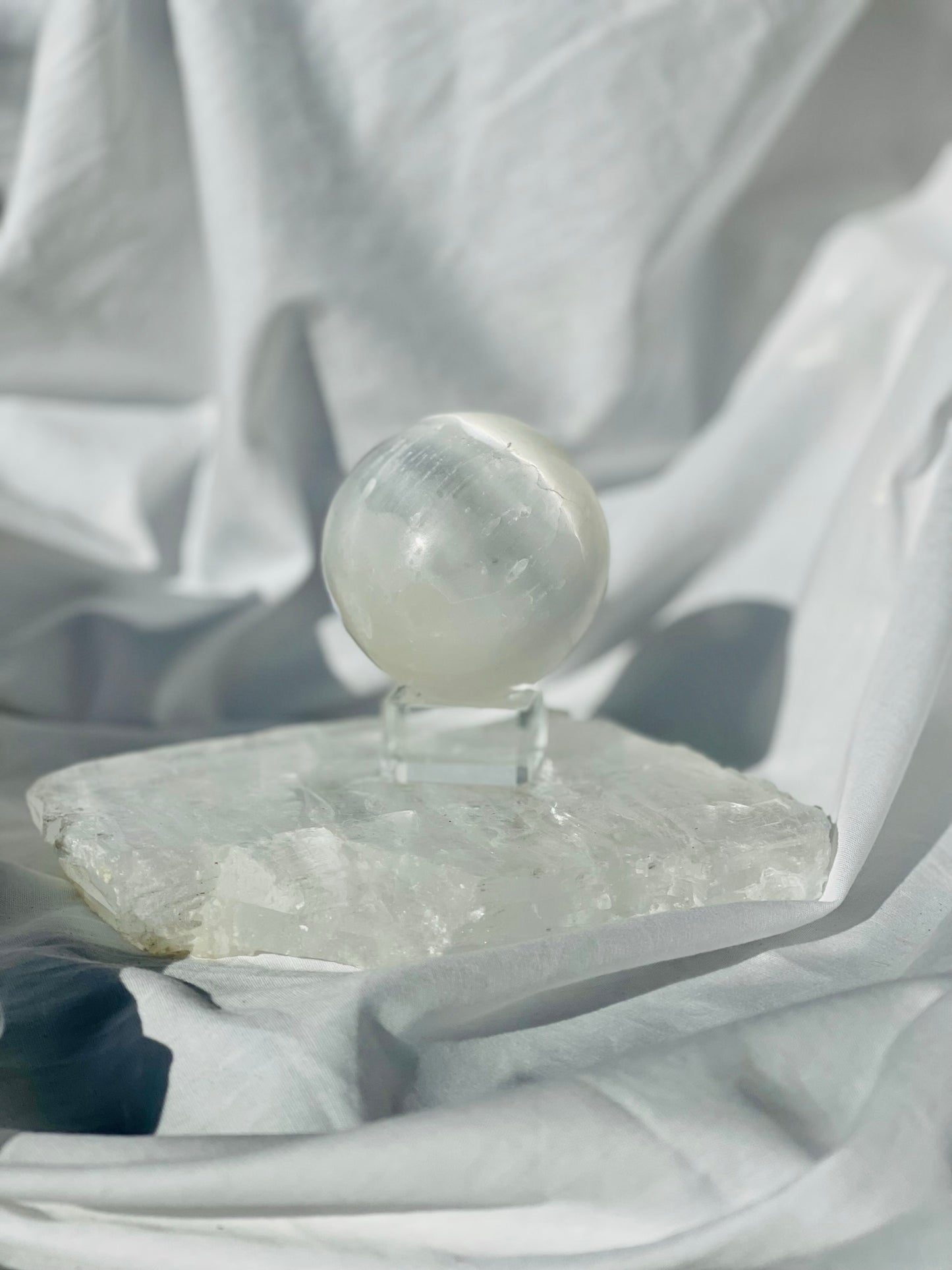 Selenite Sphere
