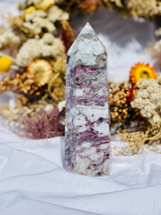 Pink Tourmaline Point