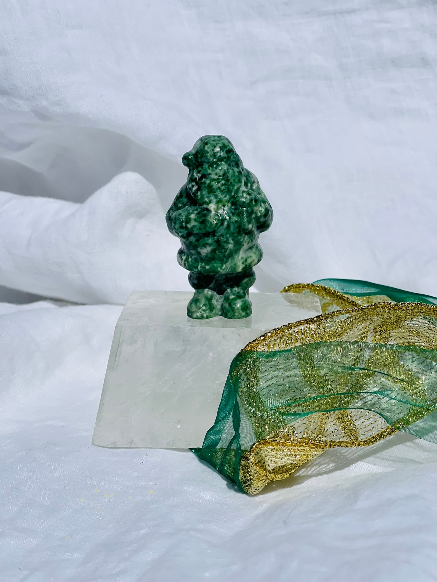 Tree Agate Santa