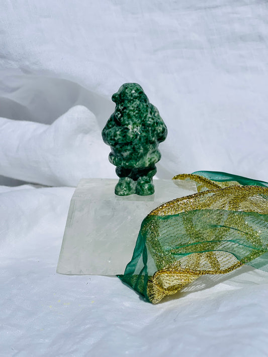 Tree Agate Santa