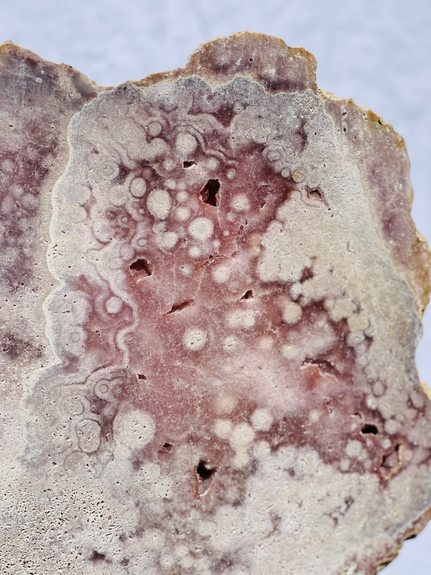 Brazilian Pink Amethyst Slab - Jumbo
