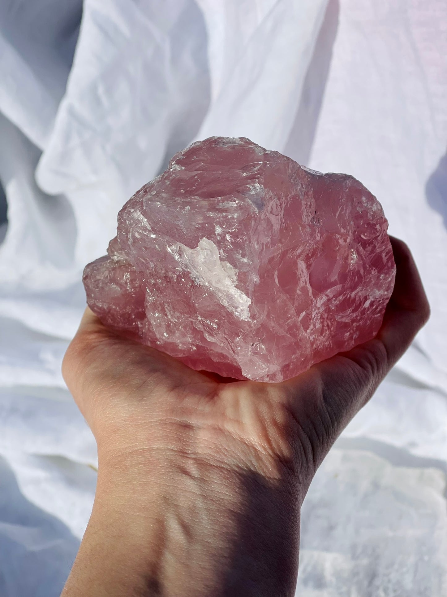 Rose Quartz Raw A