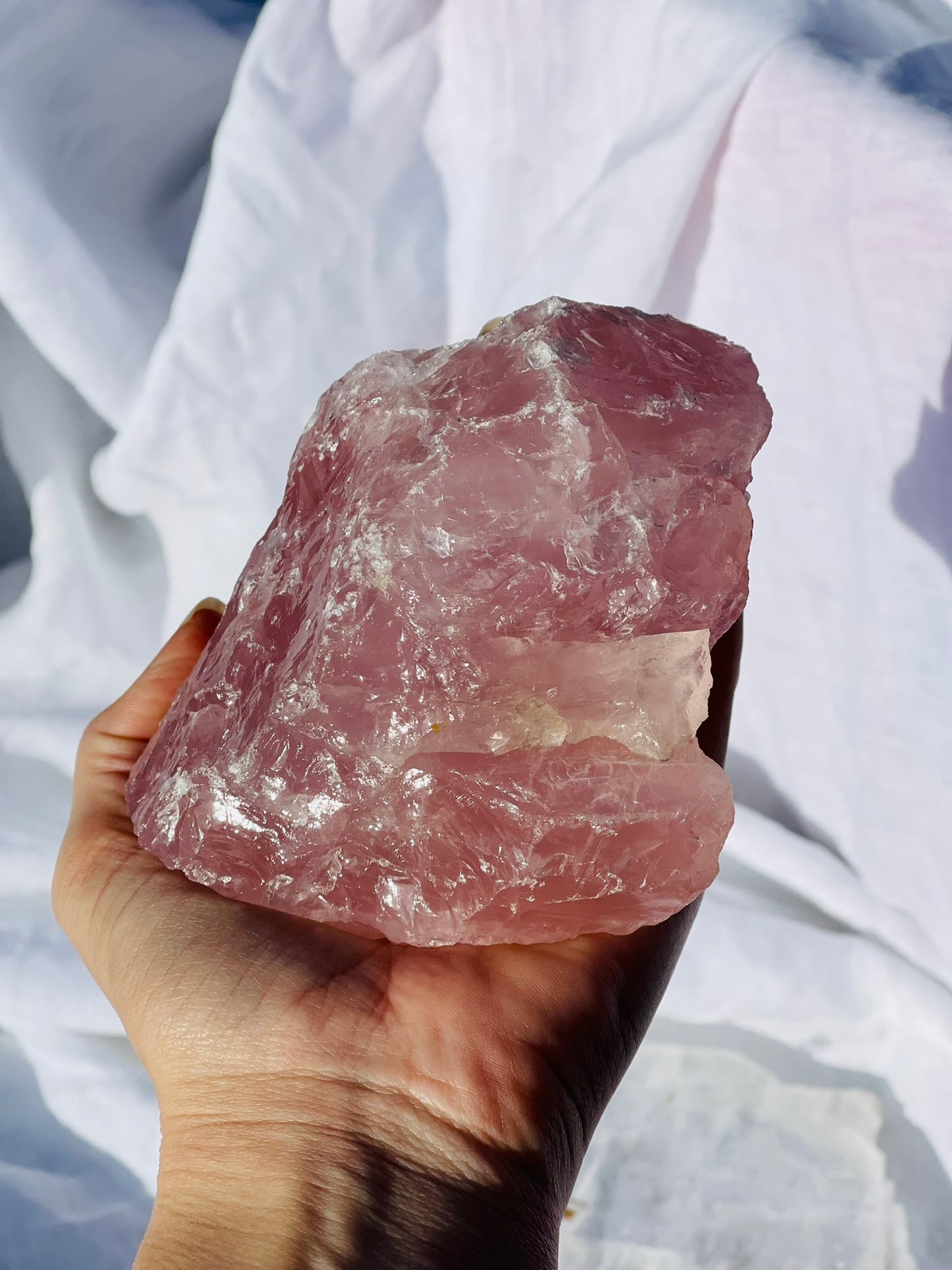 Rose Quartz Raw A