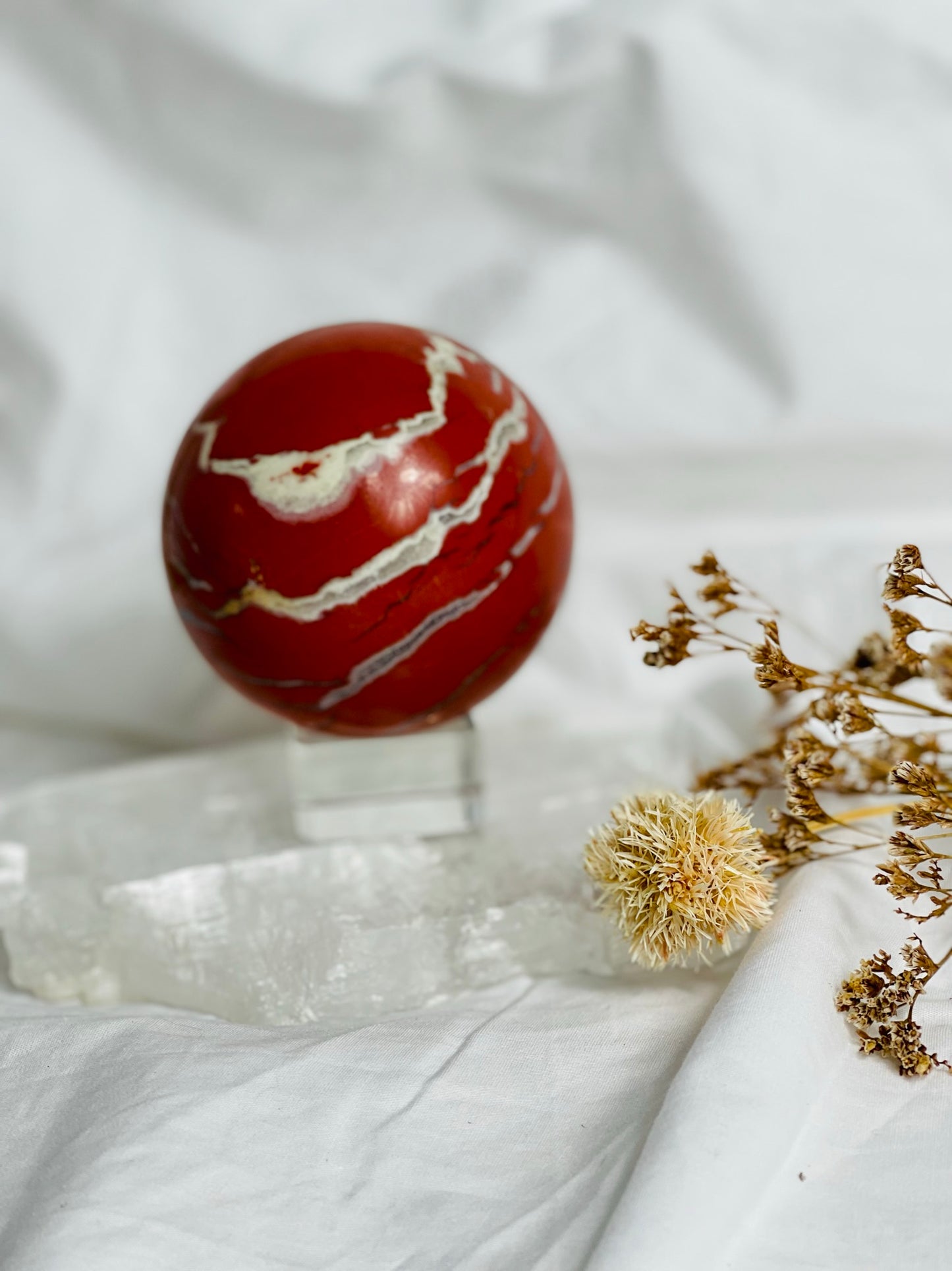 Red Jasper Sphere