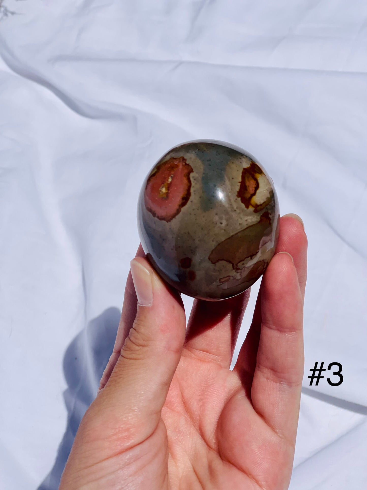 Polychrome Jasper Palmstone