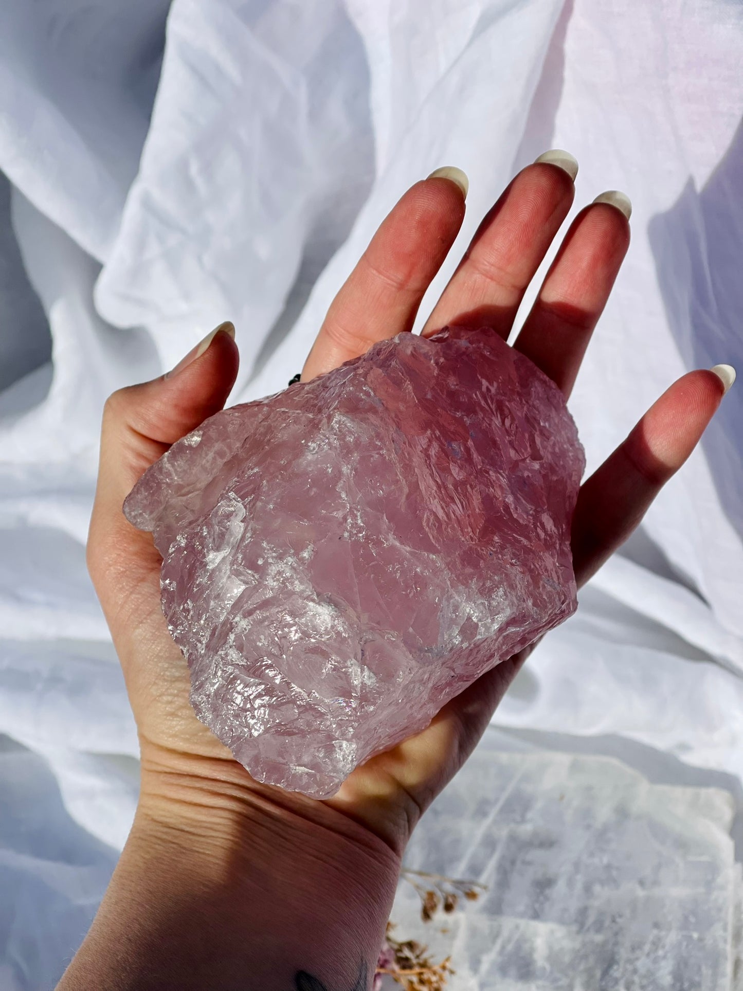 Rose Quartz Raw A