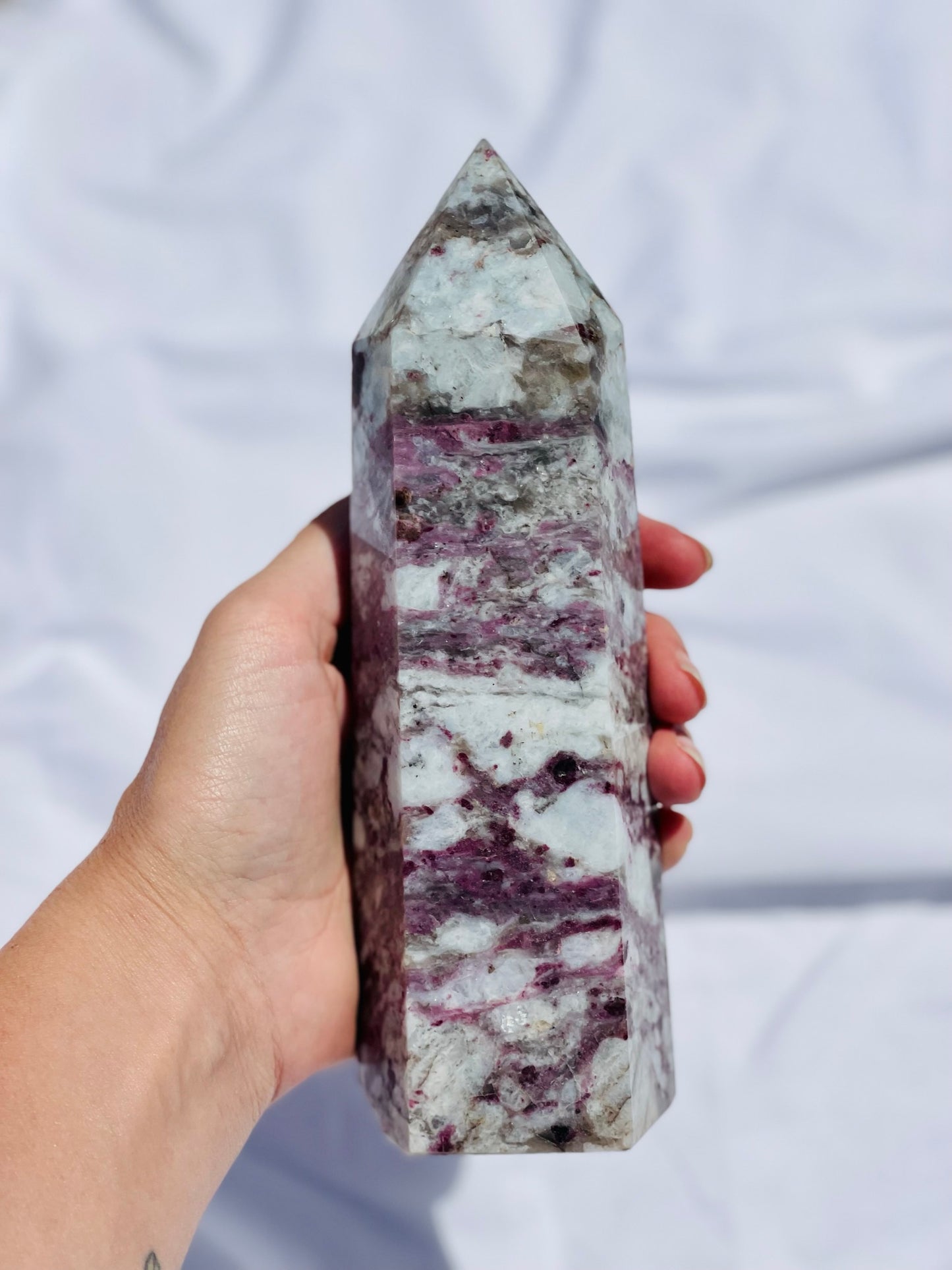 Pink Tourmaline Point