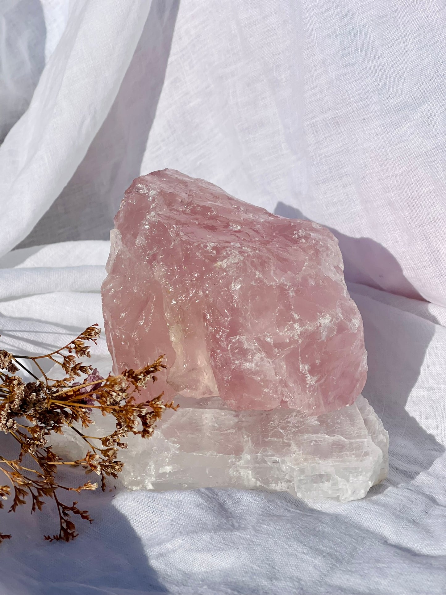 Rose Quartz Raw A