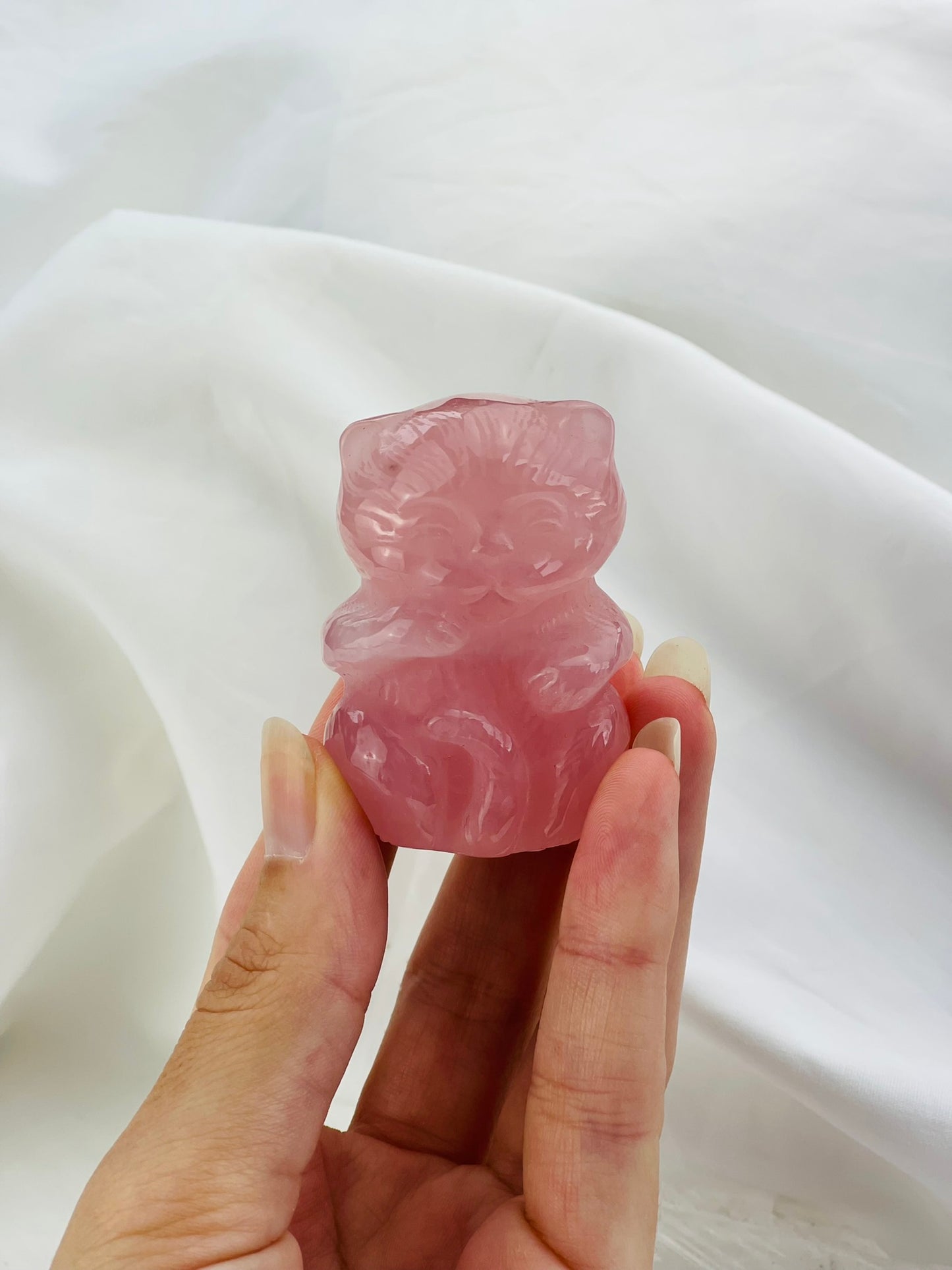 Rose Quartz Cat