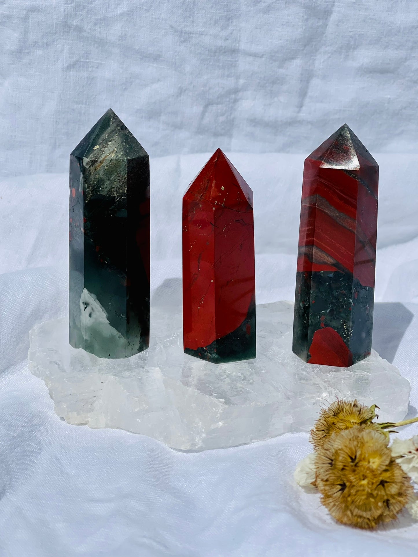 African Bloodstone Points