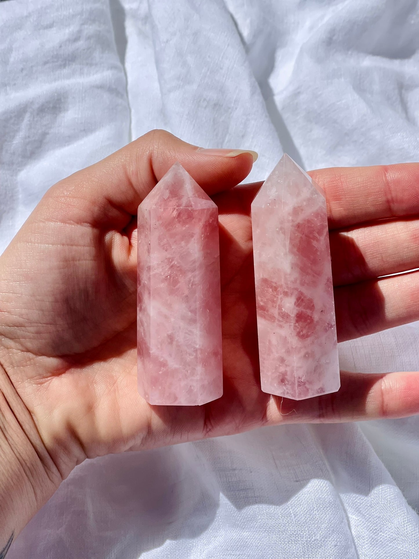 Rose Quartz Points