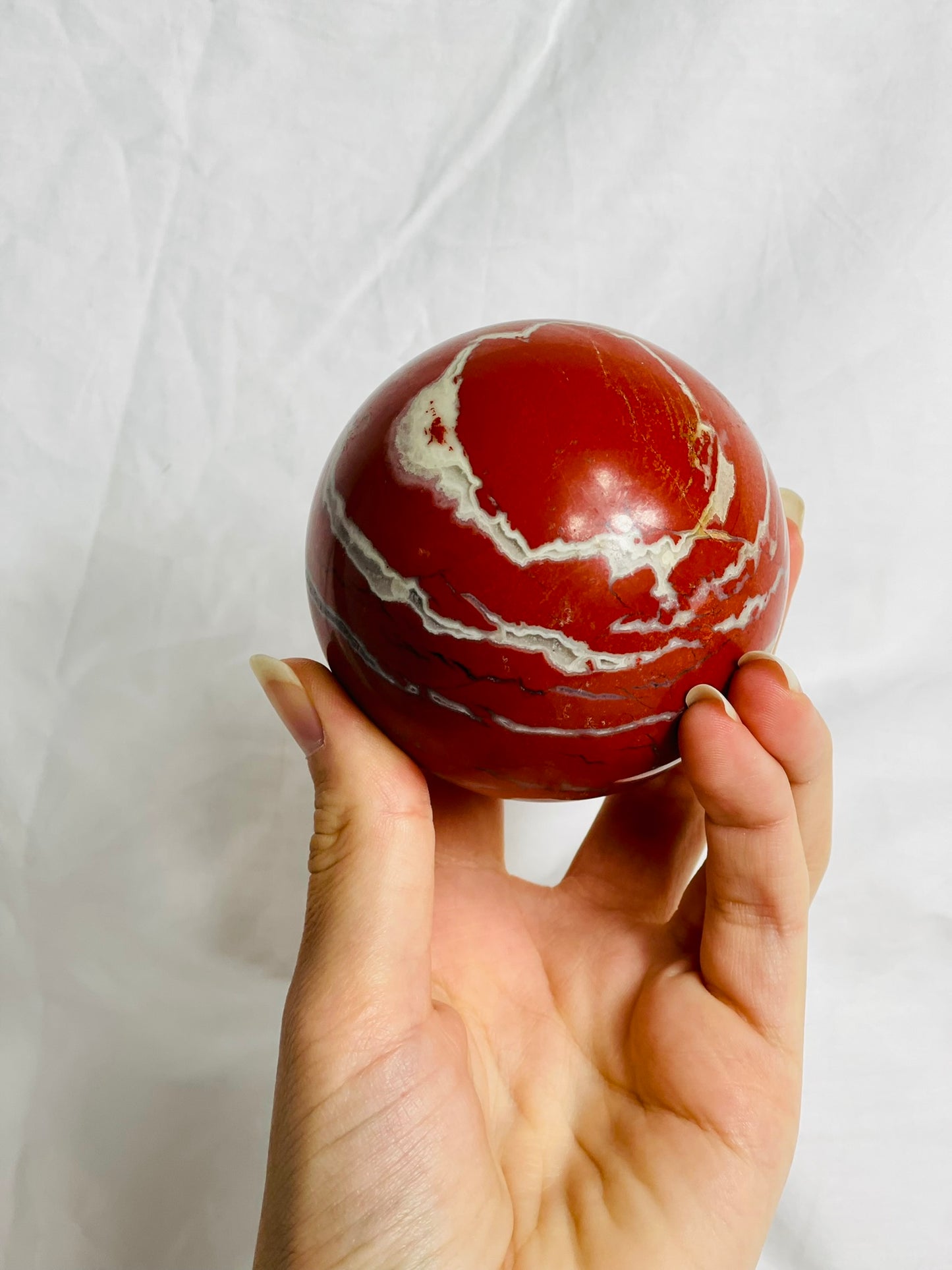 Red Jasper Sphere