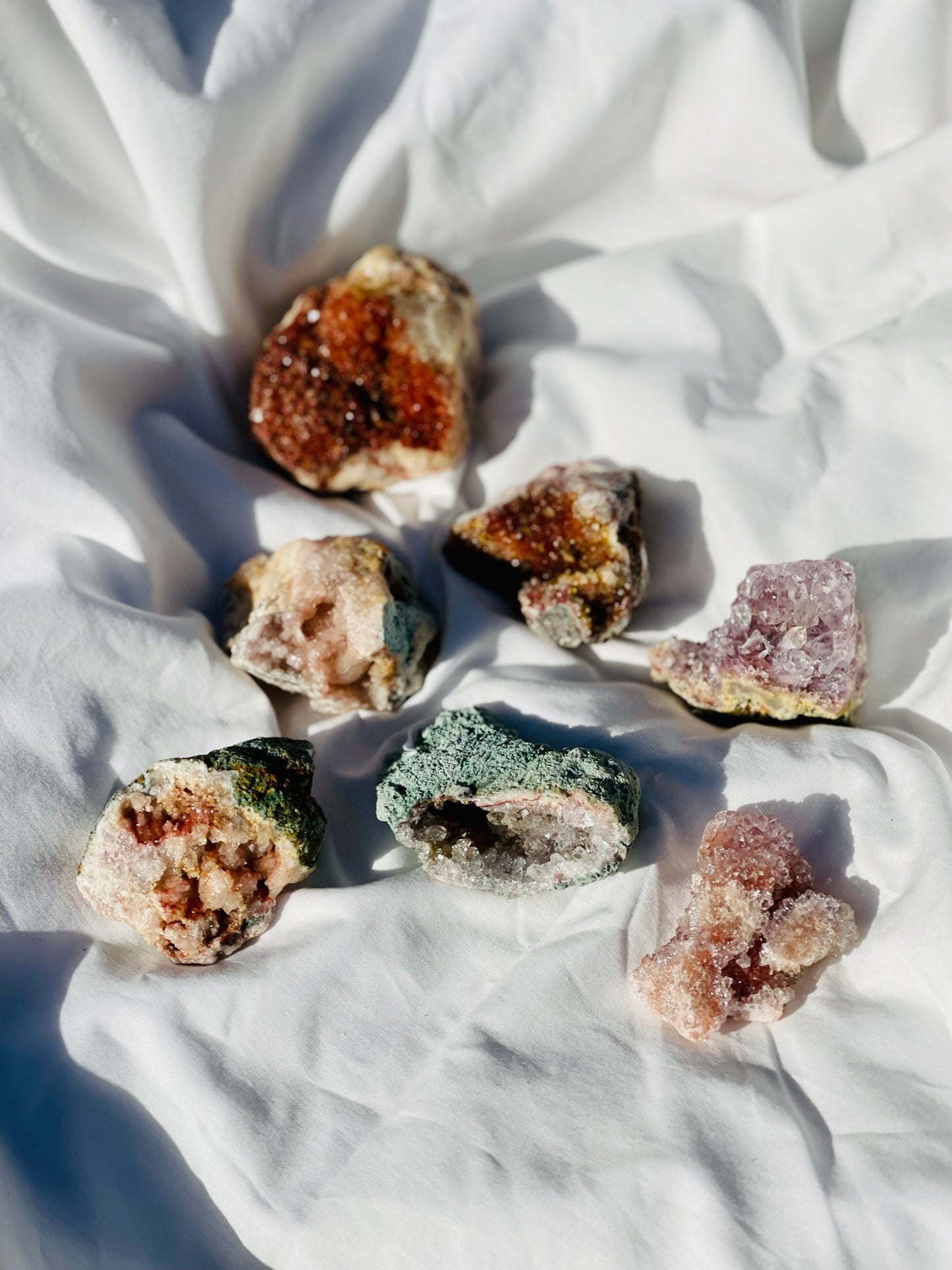 Pink Amethyst Raw Pieces