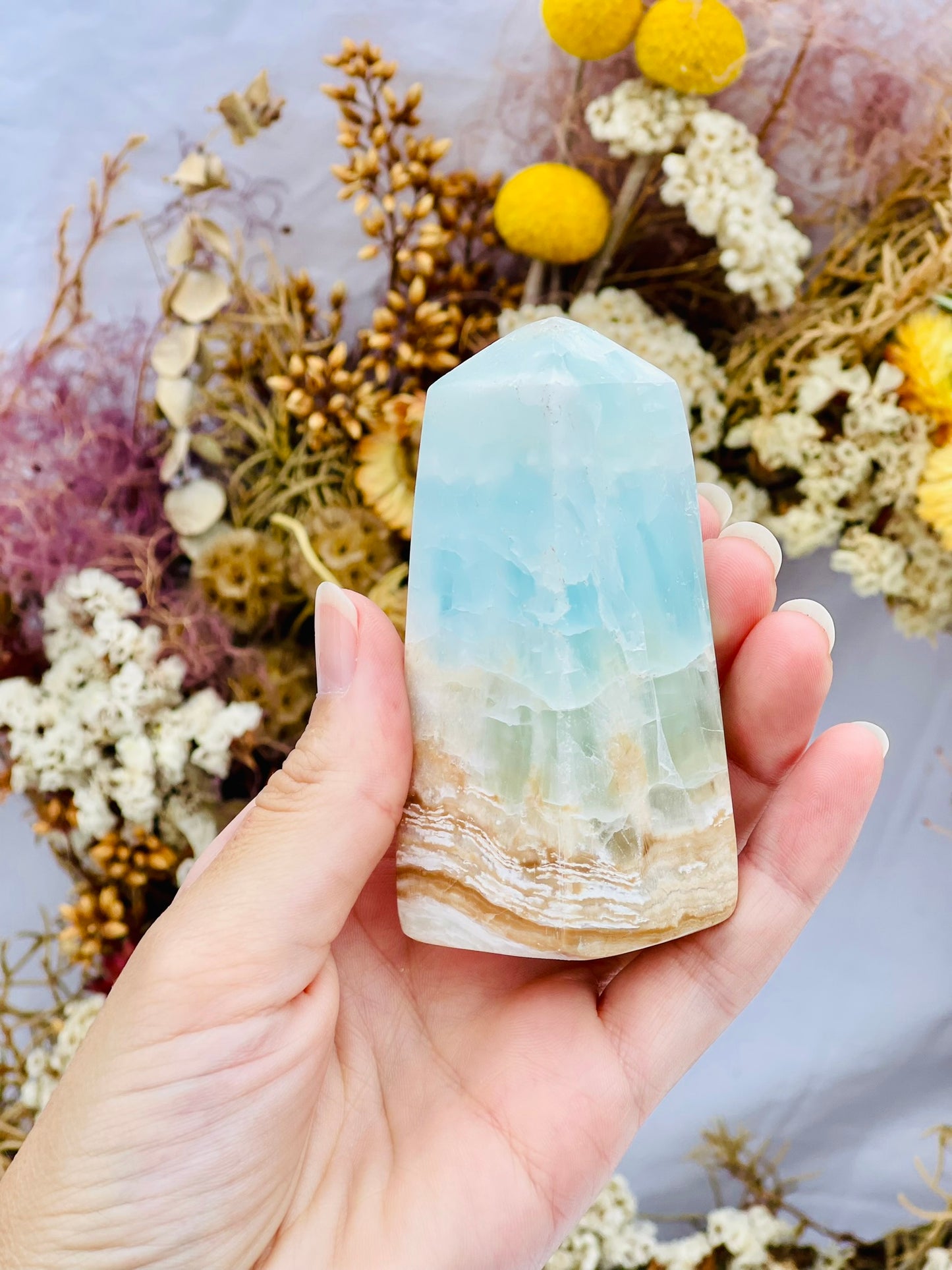 Caribbean Calcite Point
