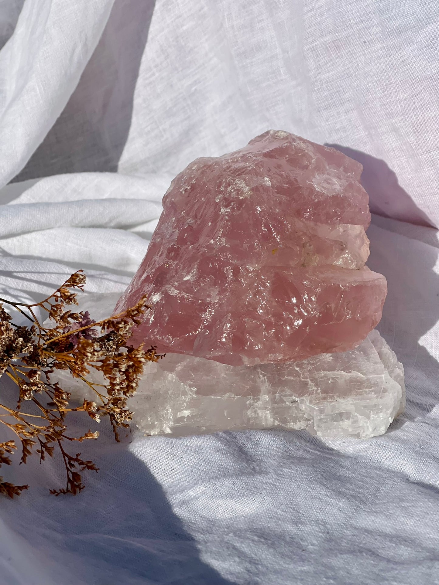 Rose Quartz Raw A