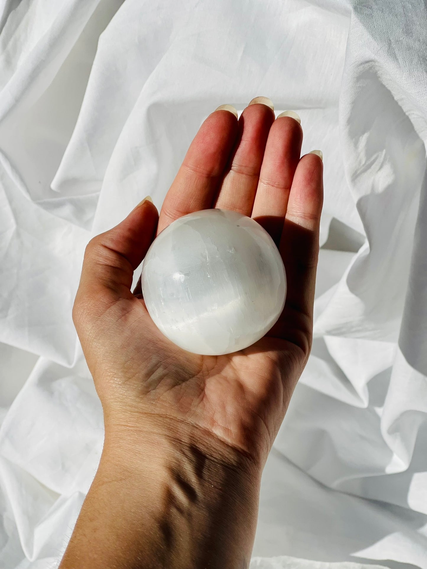 Selenite Sphere