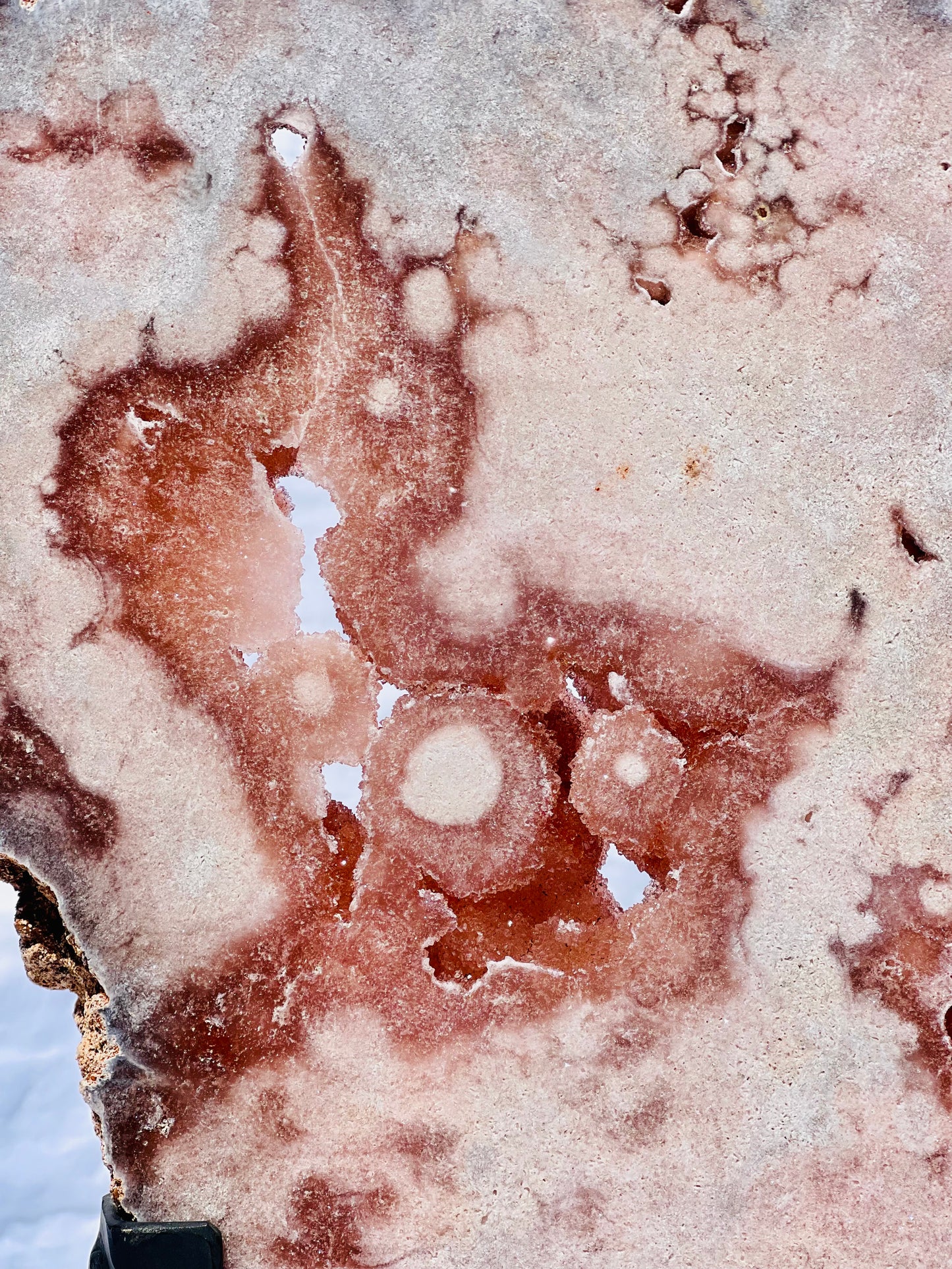 Brazilian Pink Amethyst Slab - Large
