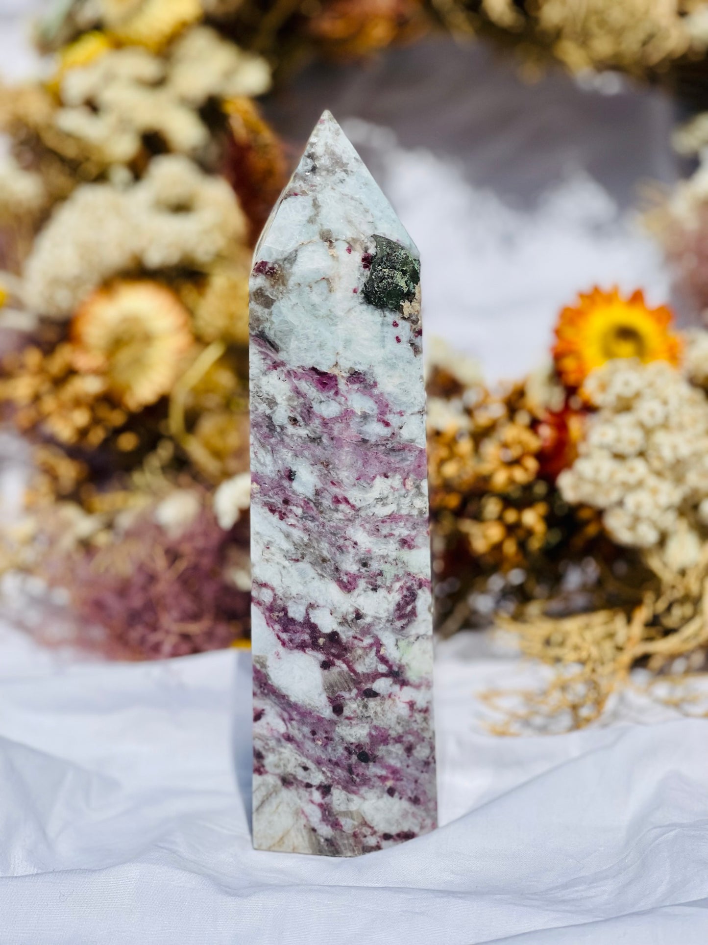 Pink Tourmaline Point