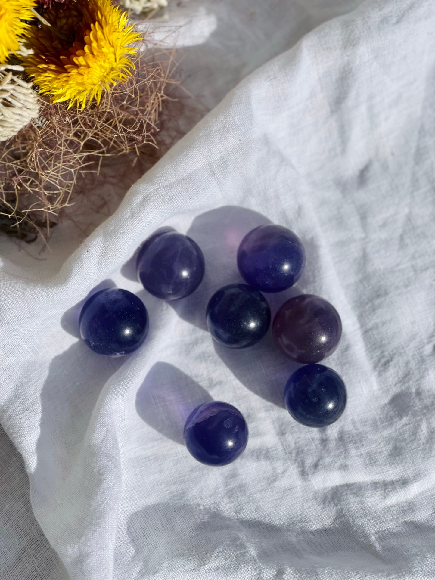 Purple Fluorite Mini Sphere