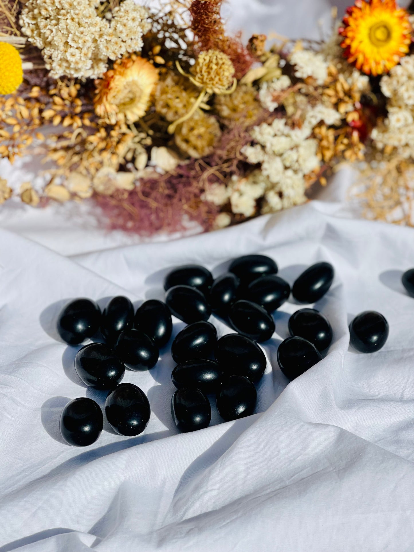 Black Obsidian Tumble