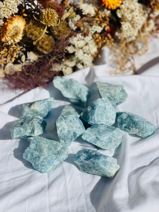 Aquamarine Raw Chunks