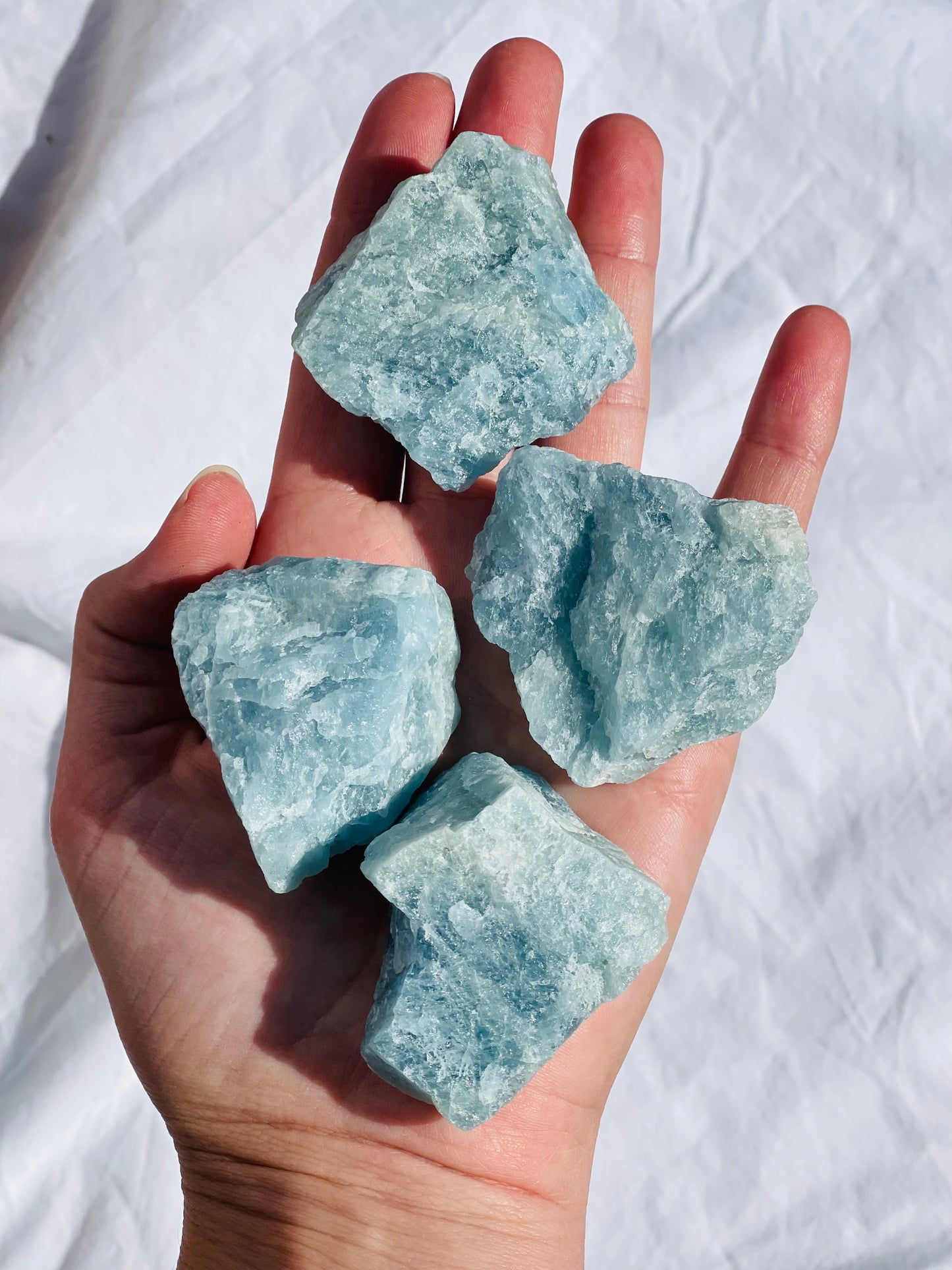 Aquamarine Raw Chunks