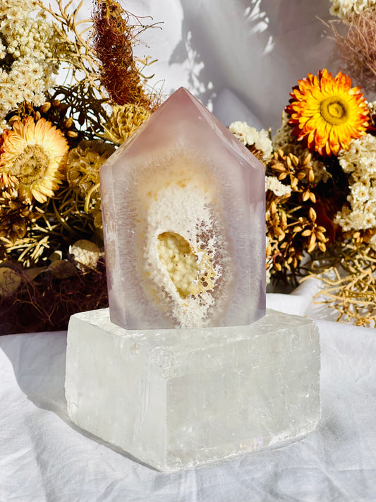 Druzy Agate Point