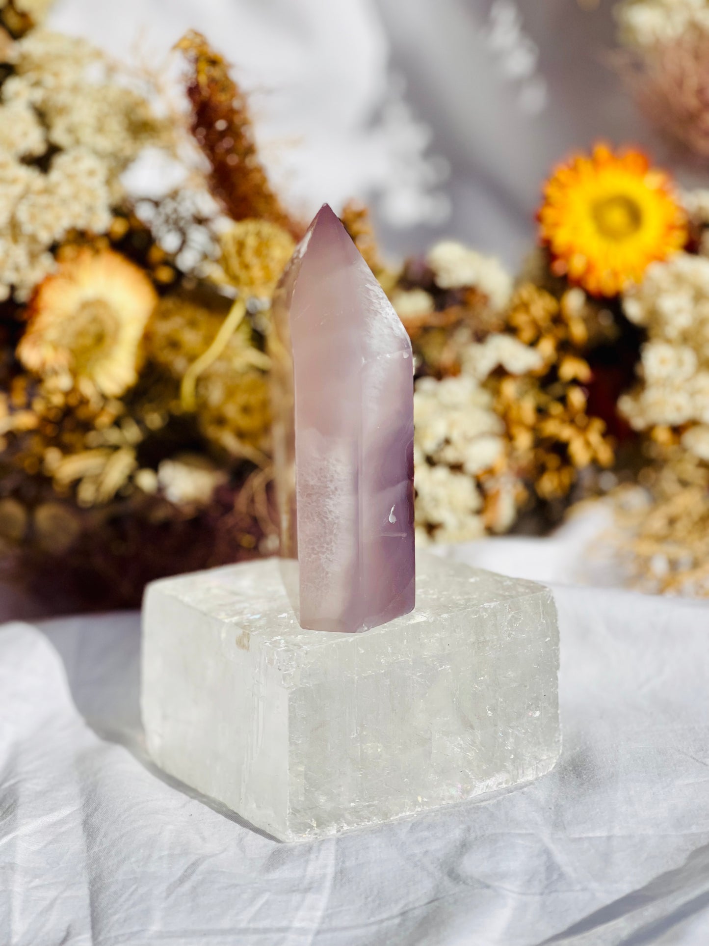 Druzy Agate Point