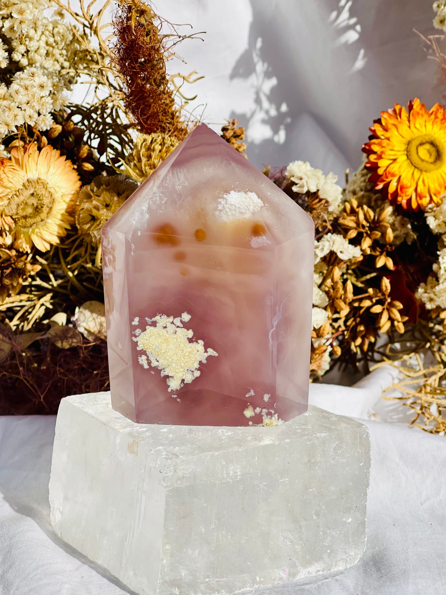 Druzy Agate Point