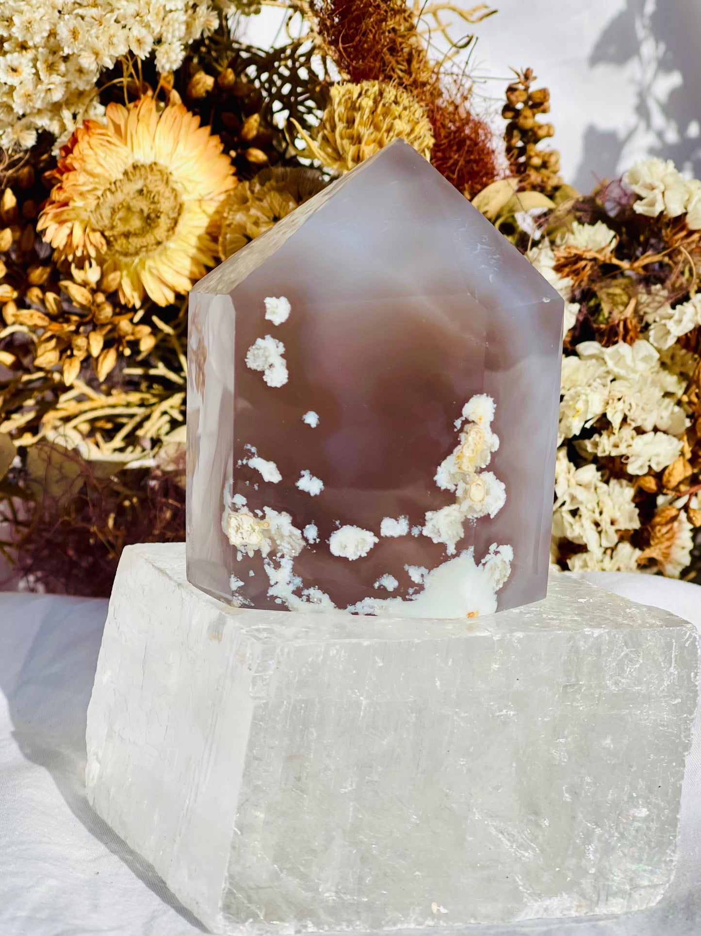 Druzy Agate Point