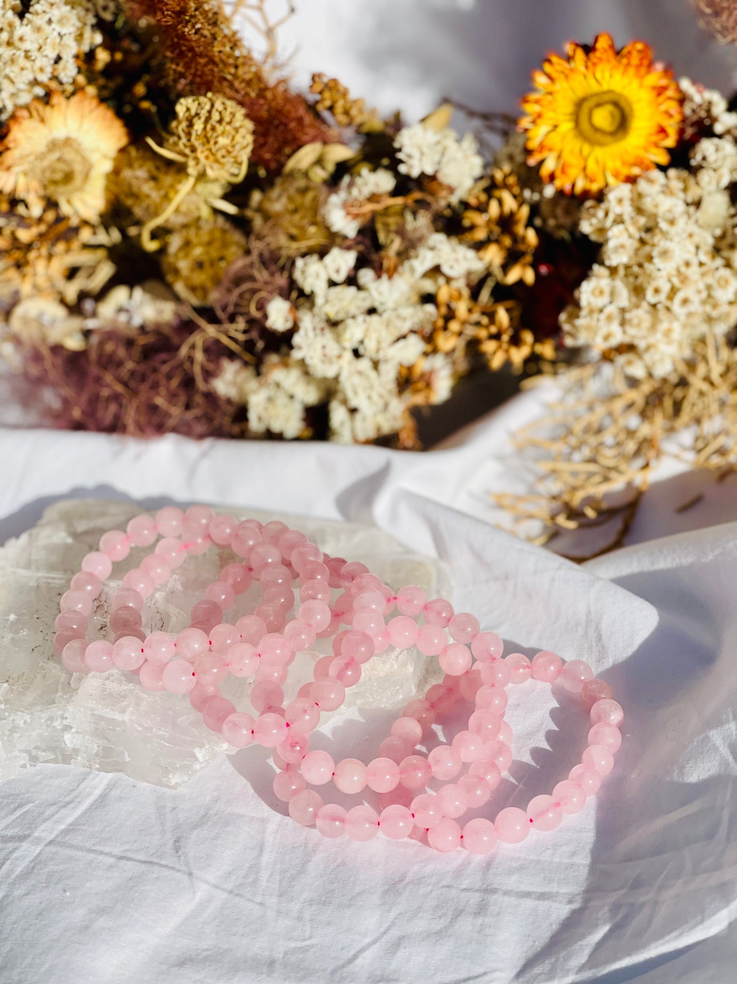 Rose Quartz Bracelet