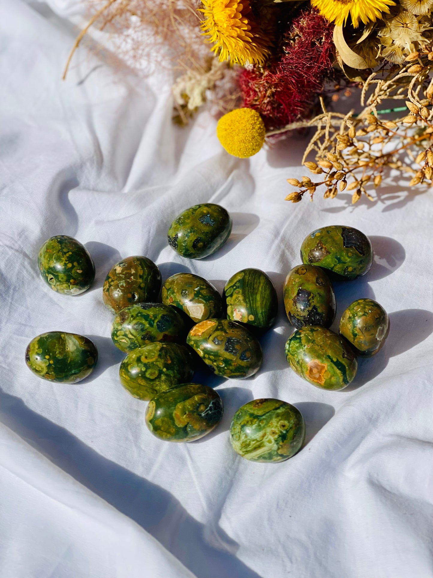Rainforest Jasper Tumble