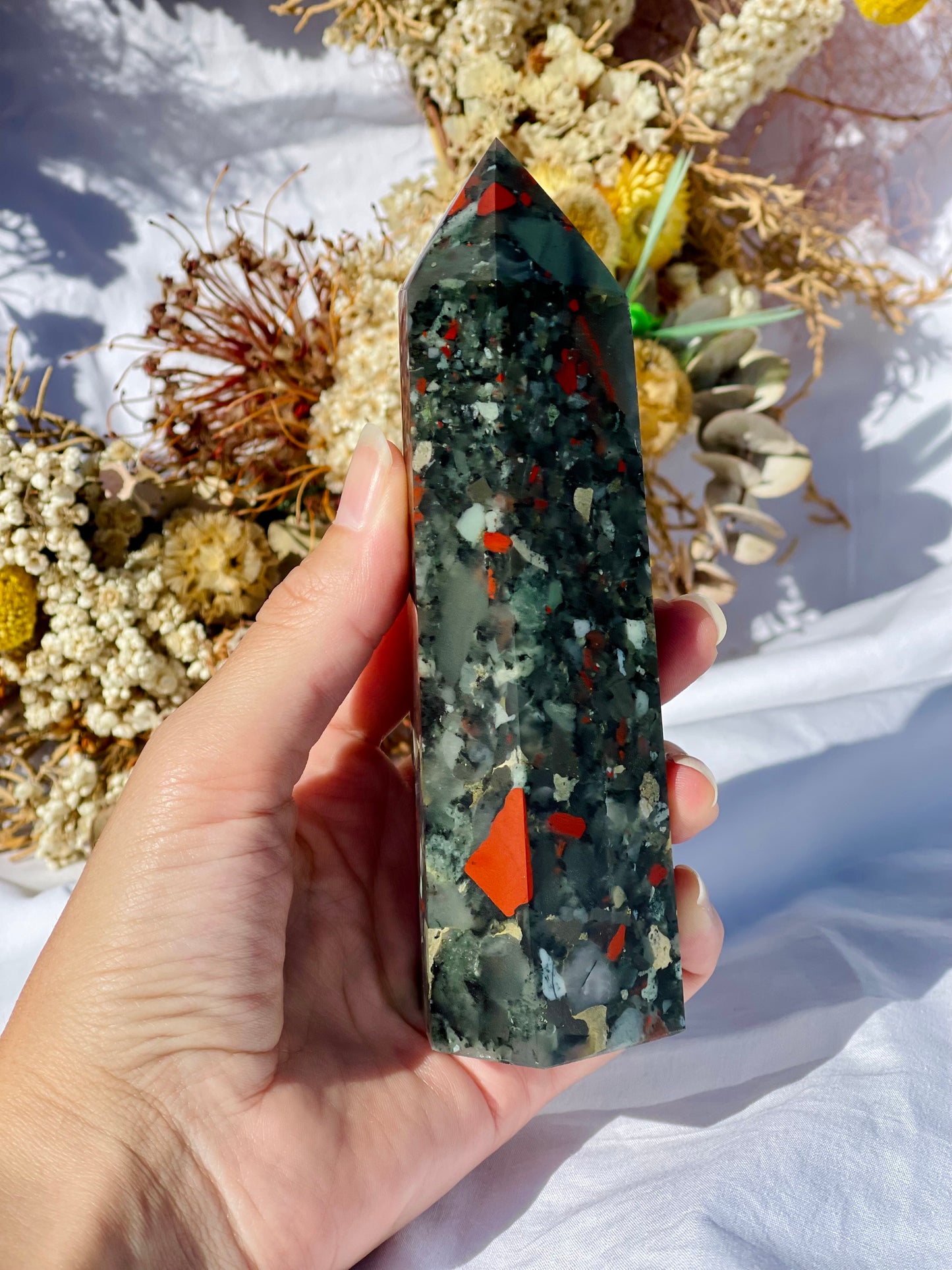 African Bloodstone Point #1