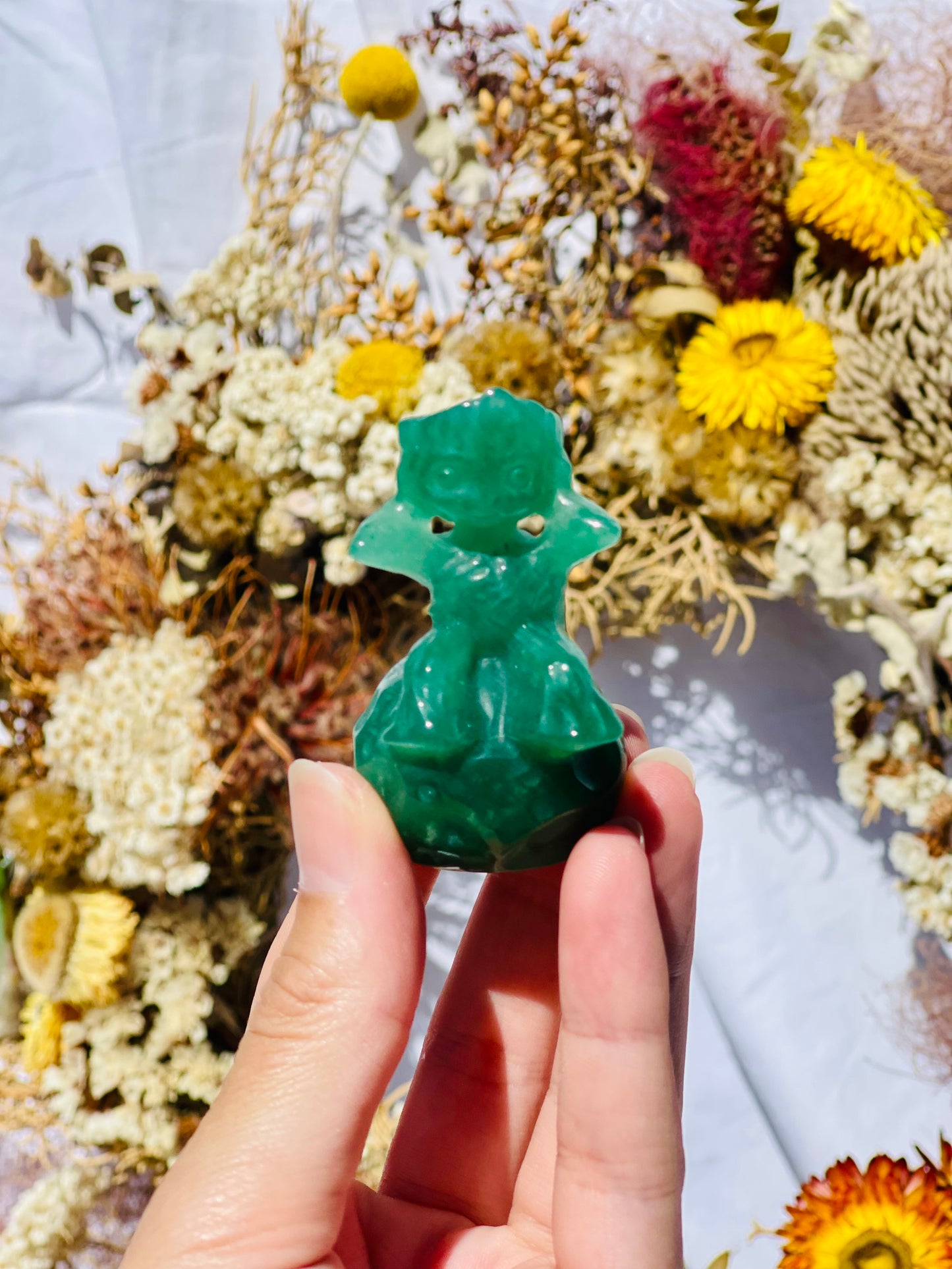Green Adventurine Groot