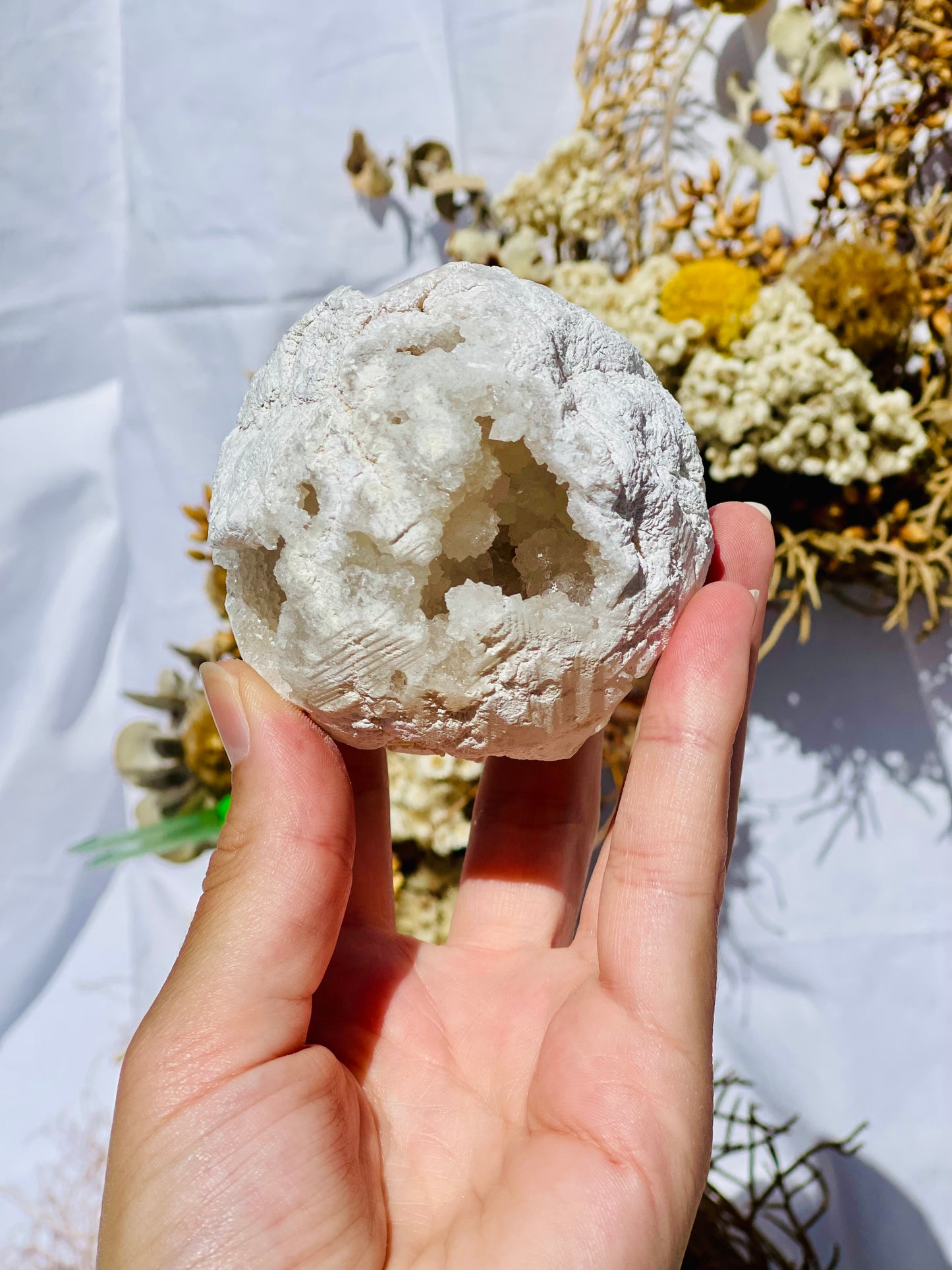 Quartz Druzy Sphere