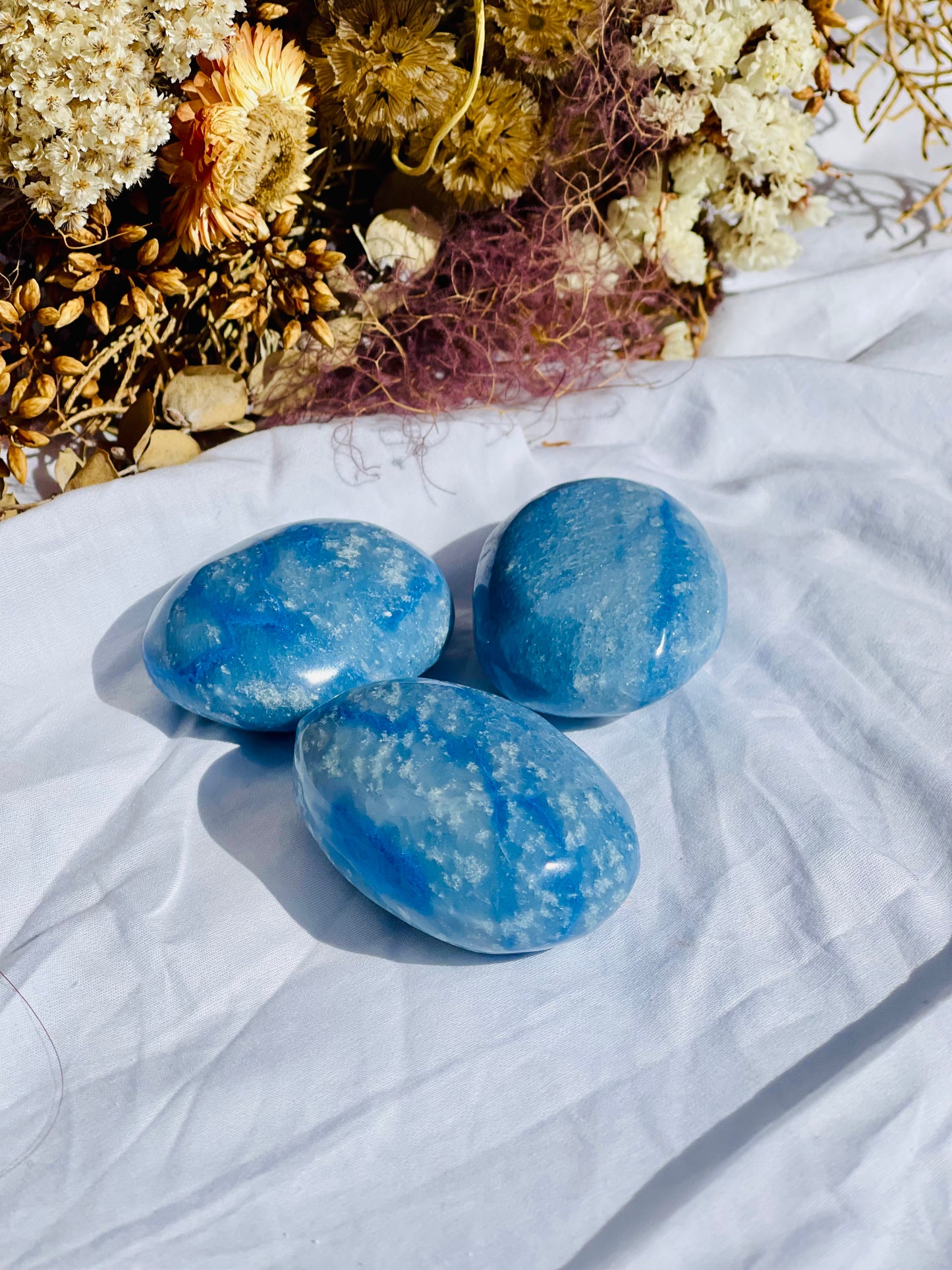 Blue Adventurine Palmstone