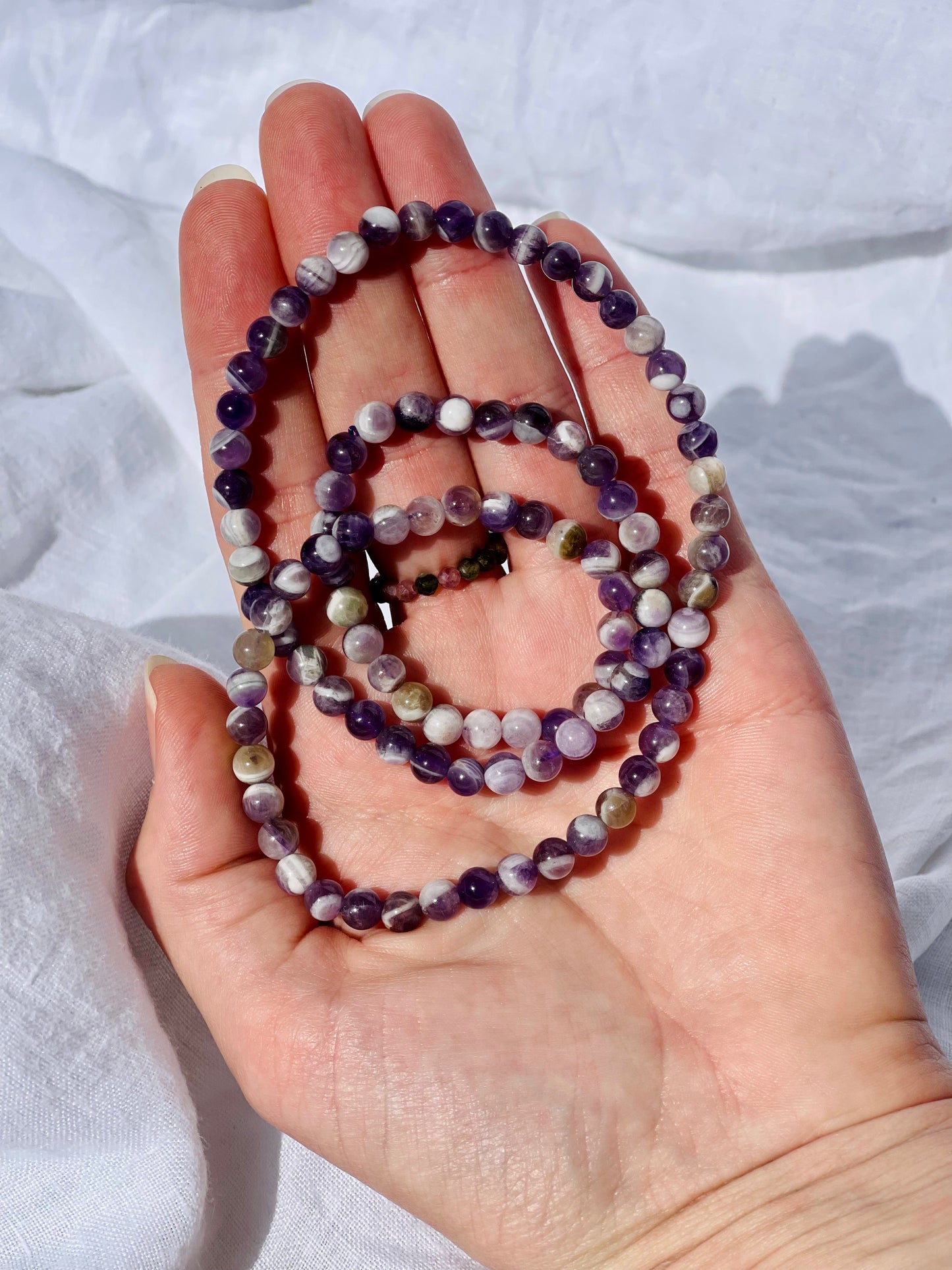 Amethyst Wrap Bracelet