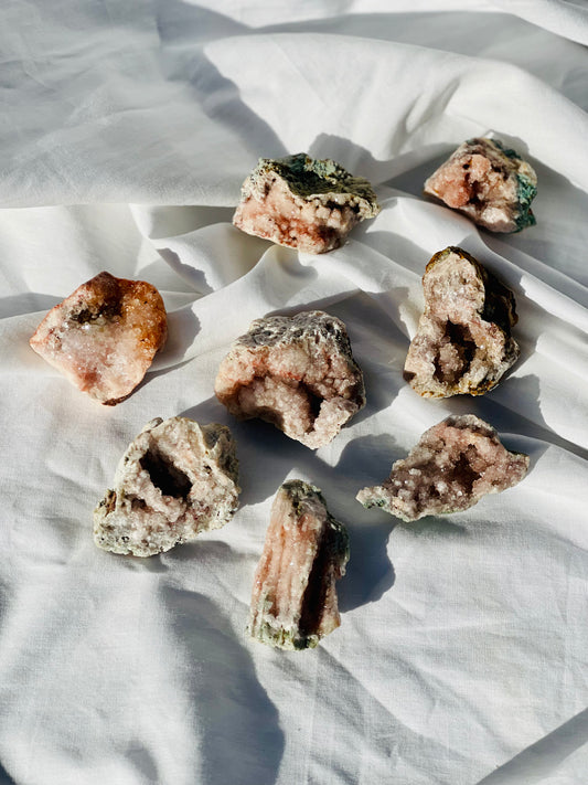 Pink Amethyst Raw Pieces