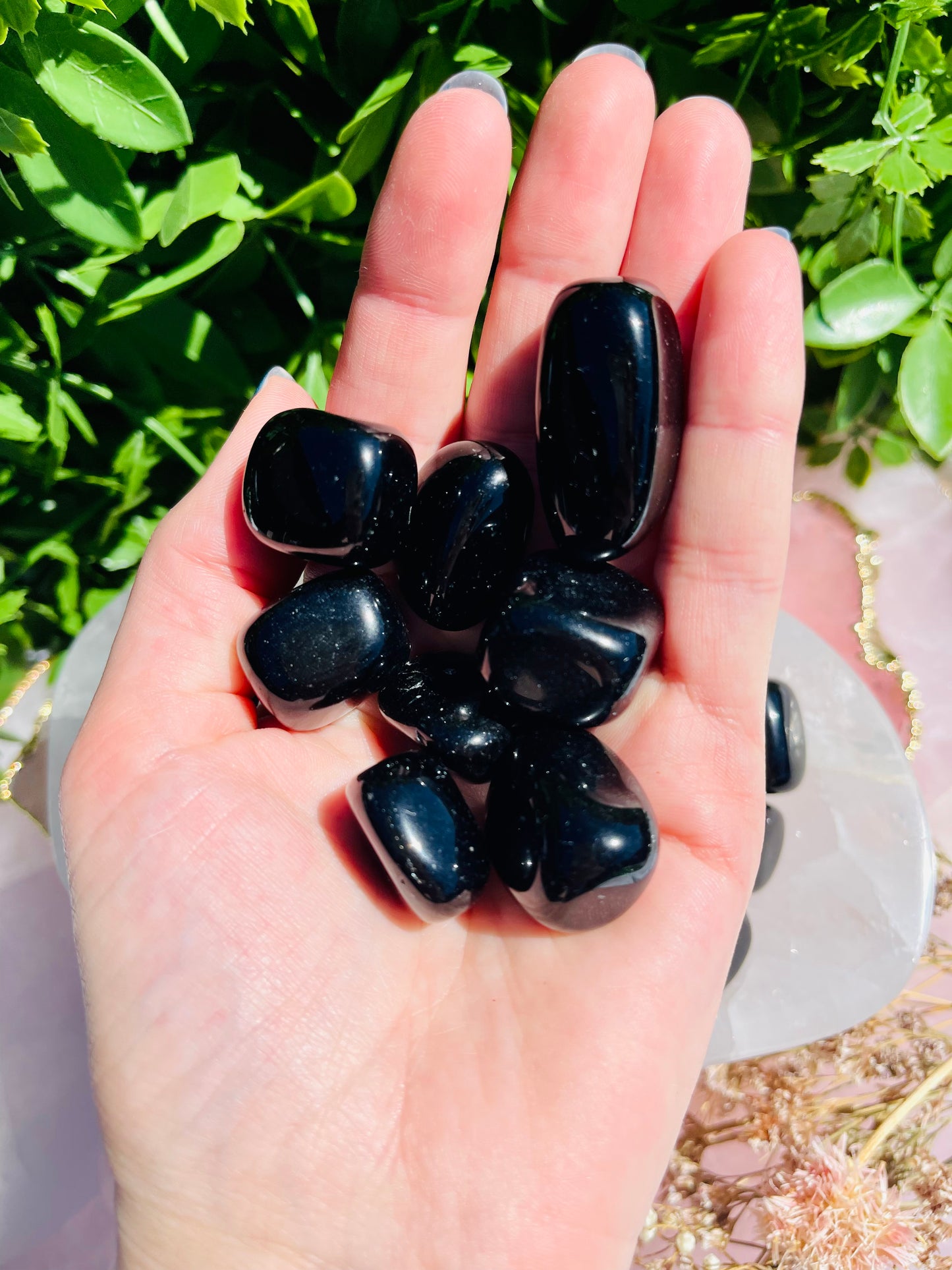 Black Obsidian Tumble