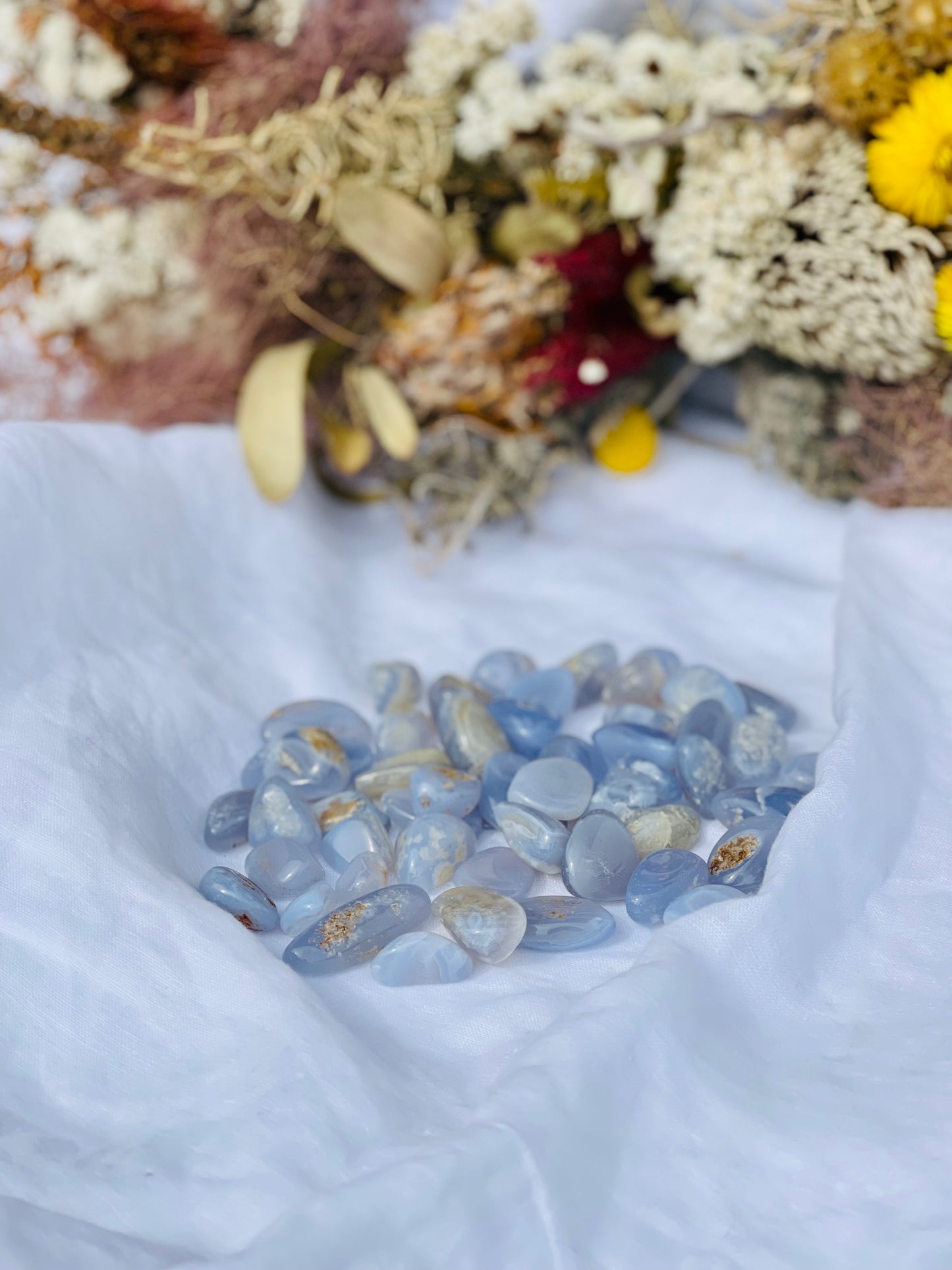 Blue Lace Agate Tumble