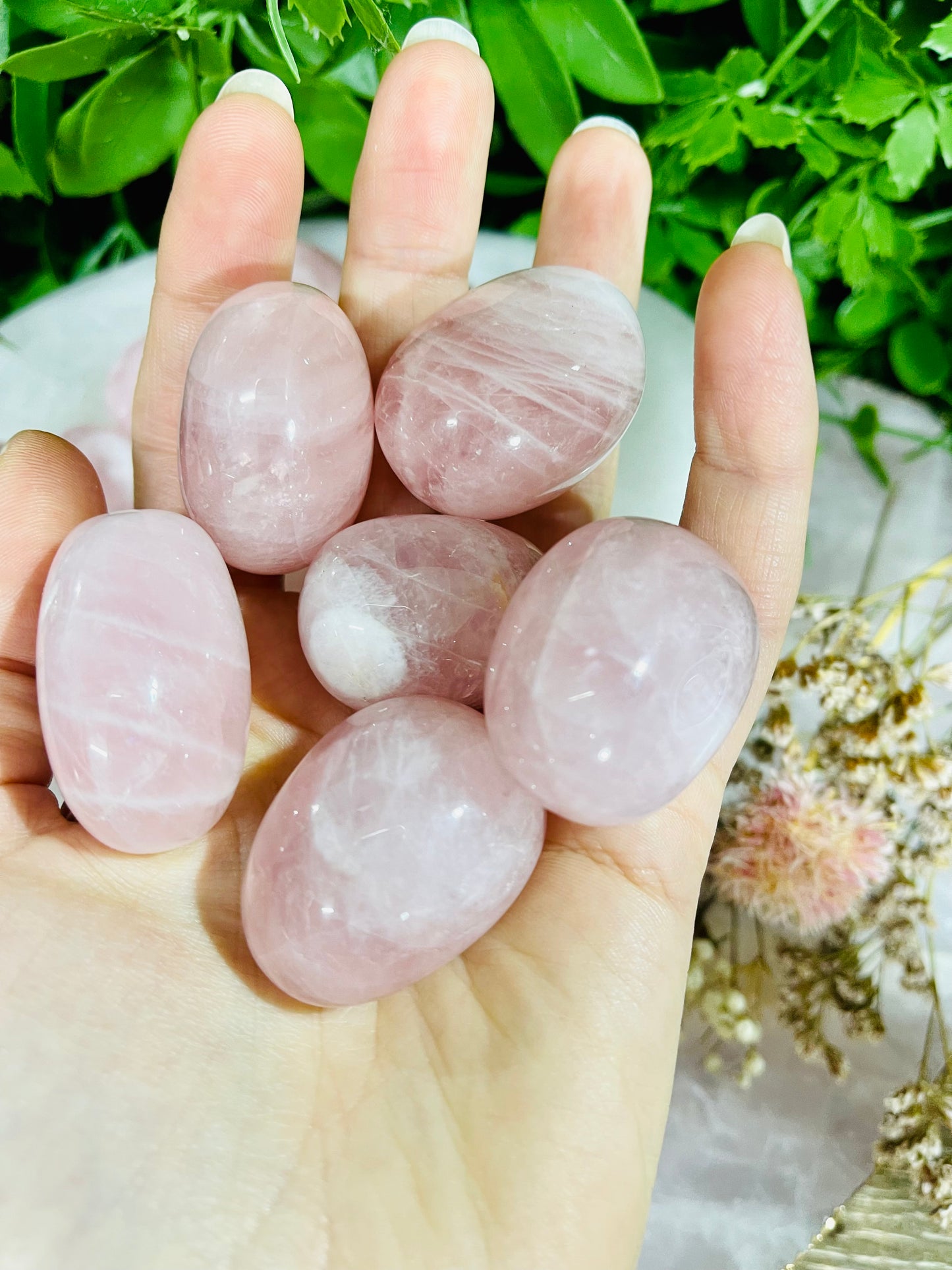 Rose Quartz Tumble - Large