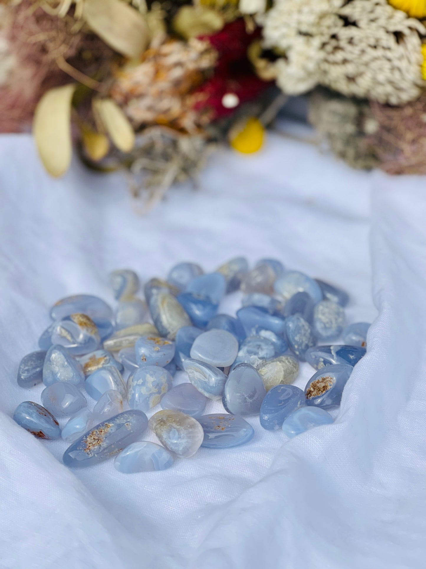 Blue Lace Agate Tumble