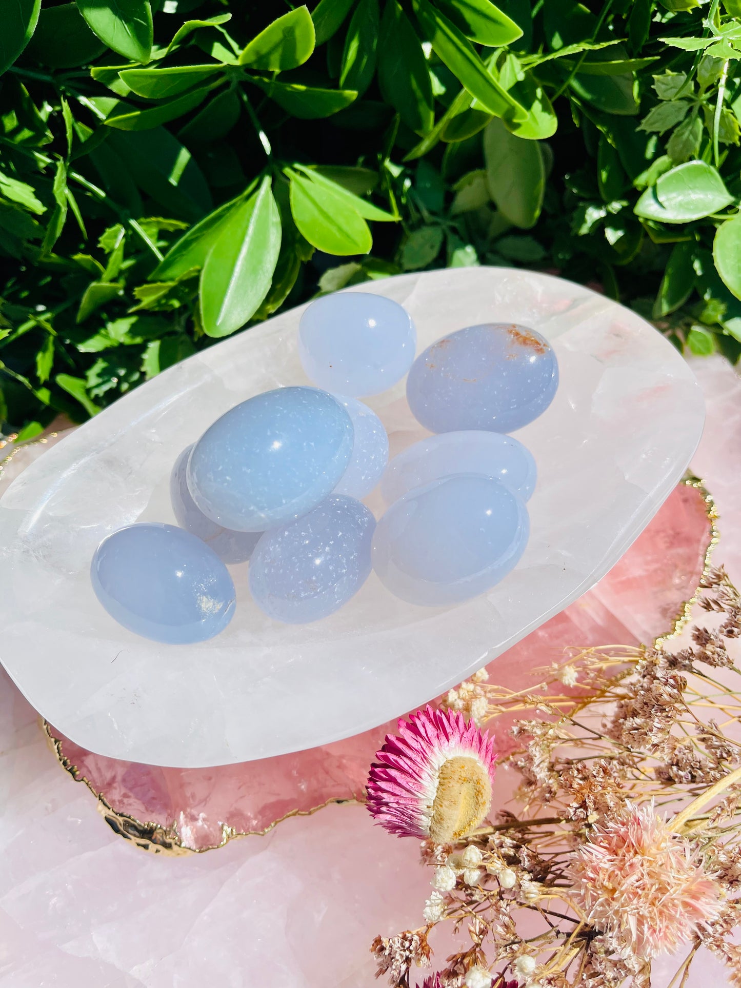 Blue Chalcedony Tumble