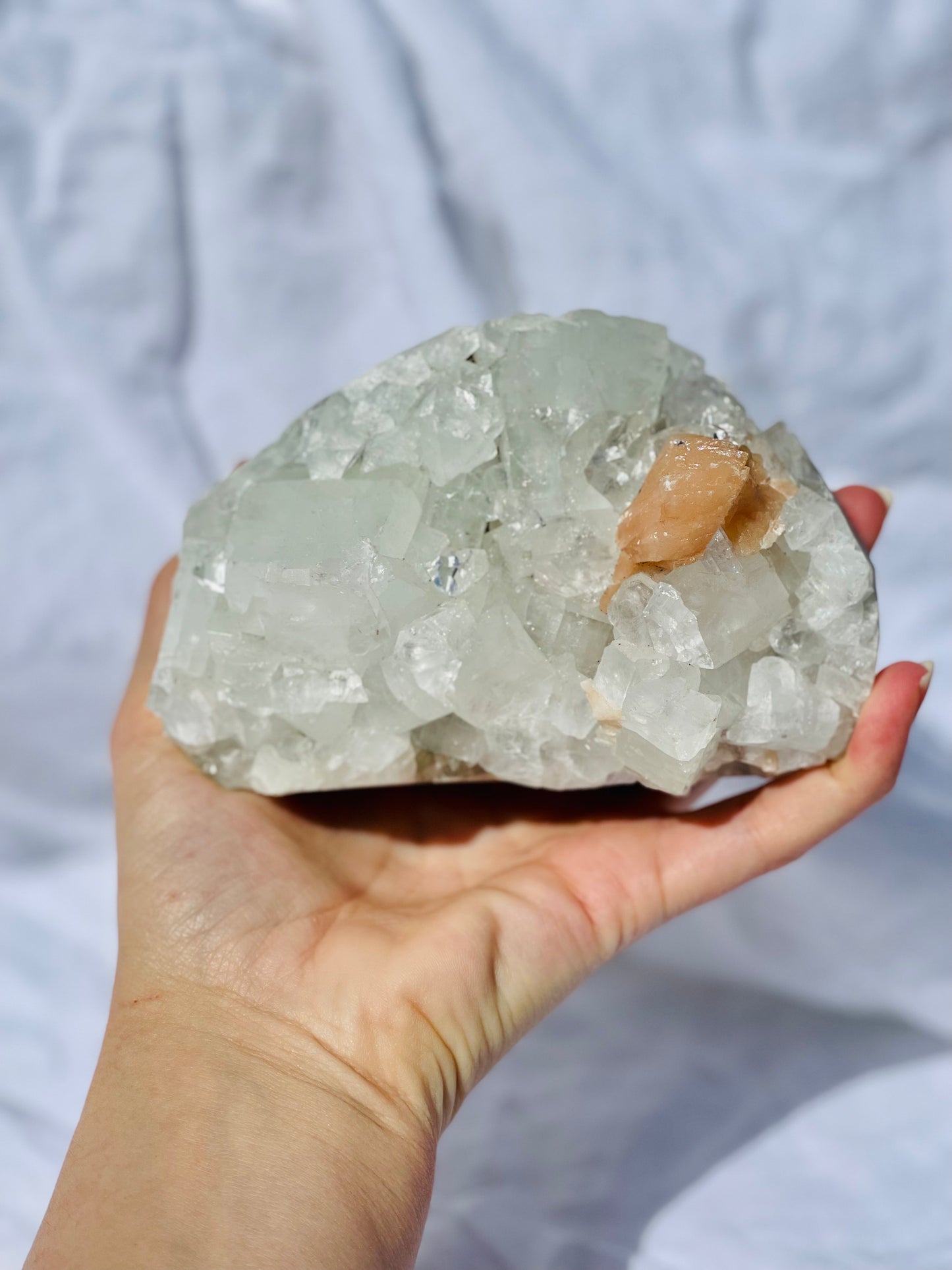 Apophyllite Cluster
